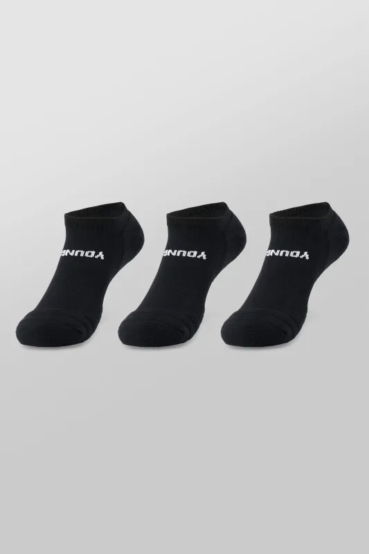 9043 - Performance Workout Ankle Socks - 3 Pack made by YoungLA