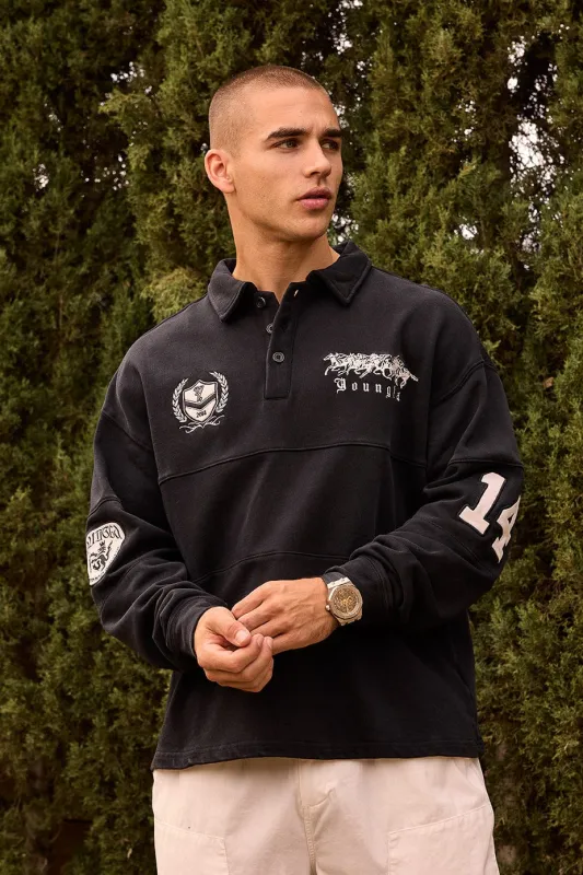 8045 - Polo Club Oversized Longsleeves made by YoungLA