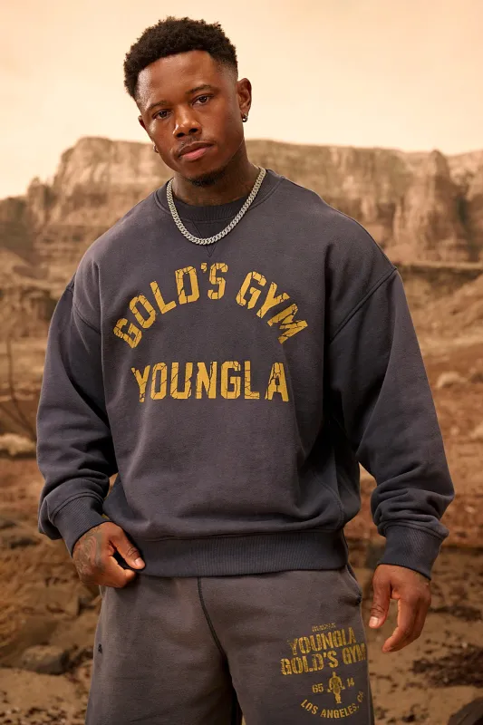 5166 - Gold's Iron Legacy Vintage Crewnecks made by YoungLA