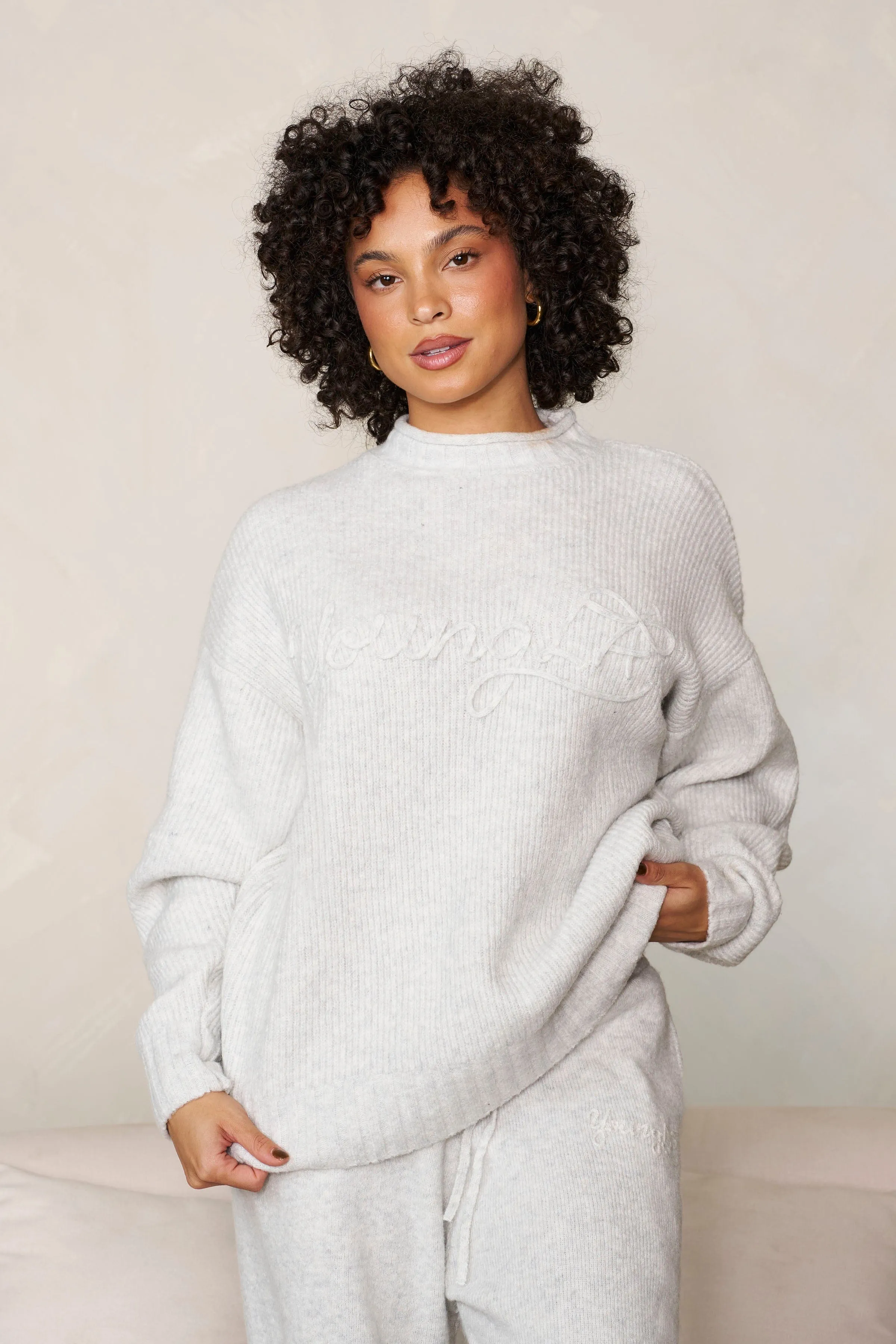 W5156 - Cozy Oversized Sweater sold by YoungLA product image thumbnail 5