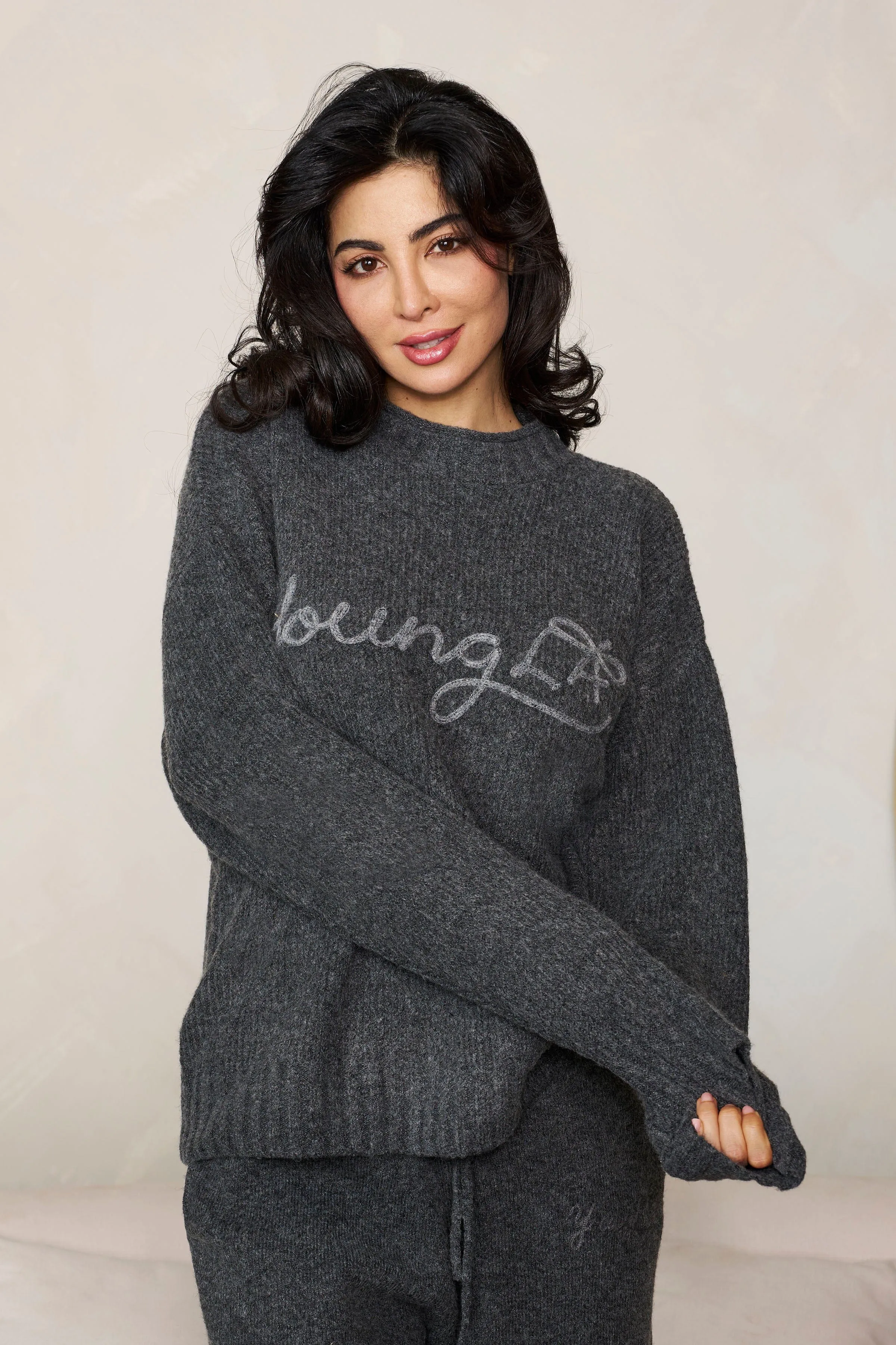 W5156 - Cozy Oversized Sweater sold by YoungLA product image thumbnail 4