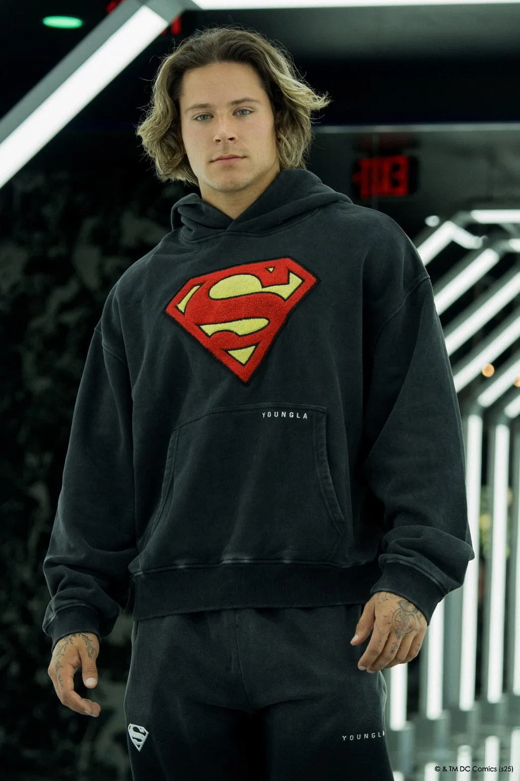 5079 - Superman Legacy Hoodies sold by YoungLA product image thumbnail 5