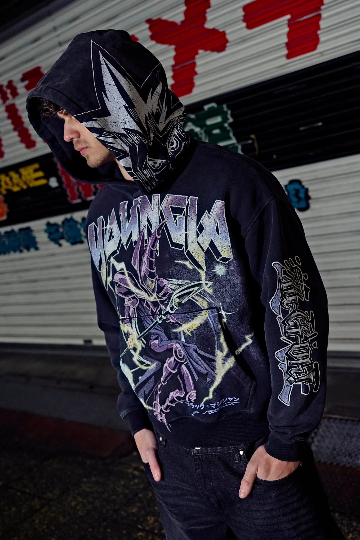 5008 - Yu-Gi-Oh!® Hoodies sold by YoungLA product image thumbnail 3