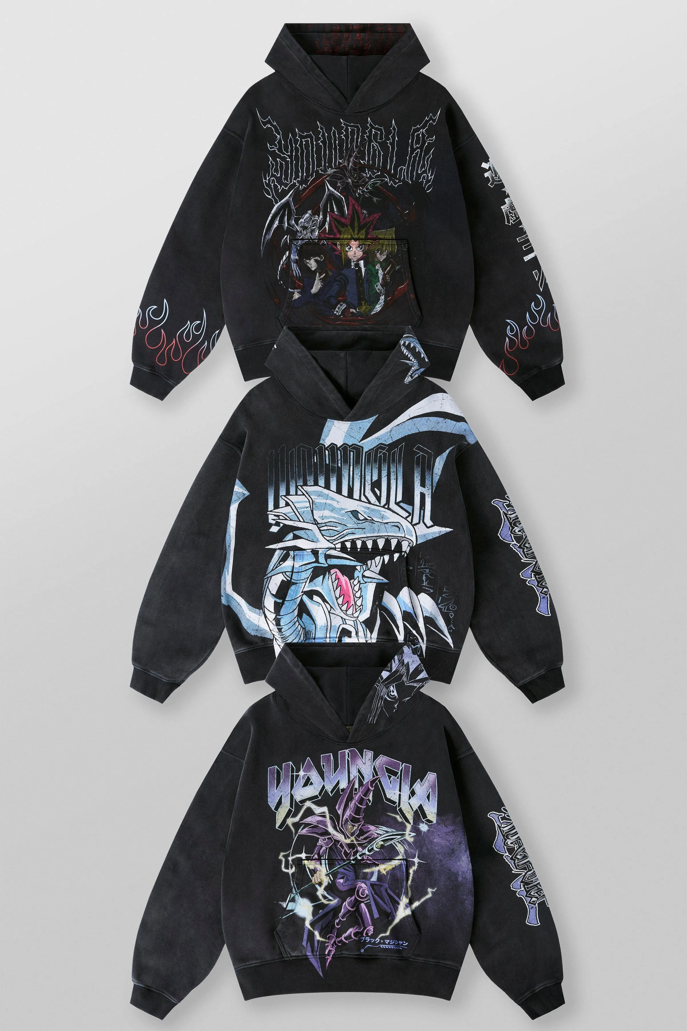 5008 - Yu-Gi-Oh!® Hoodies sold by YoungLA product image thumbnail 2
