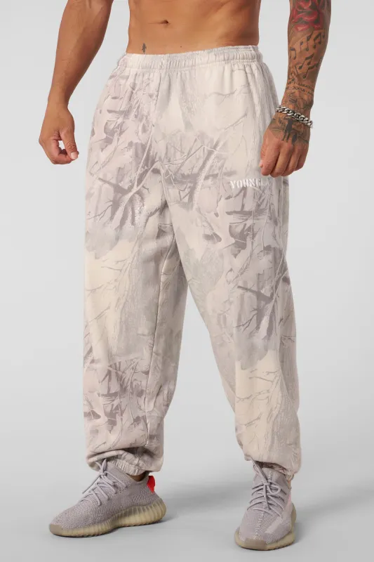 2063 - Tree Camo Collection - Baggy Joggers made by YoungLA
