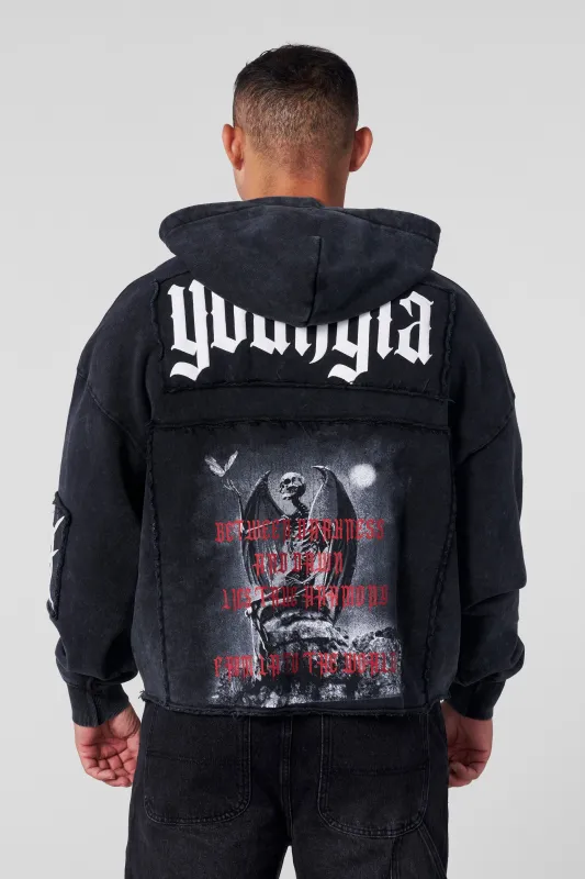 5025 - Patch Hoodie made by YoungLA