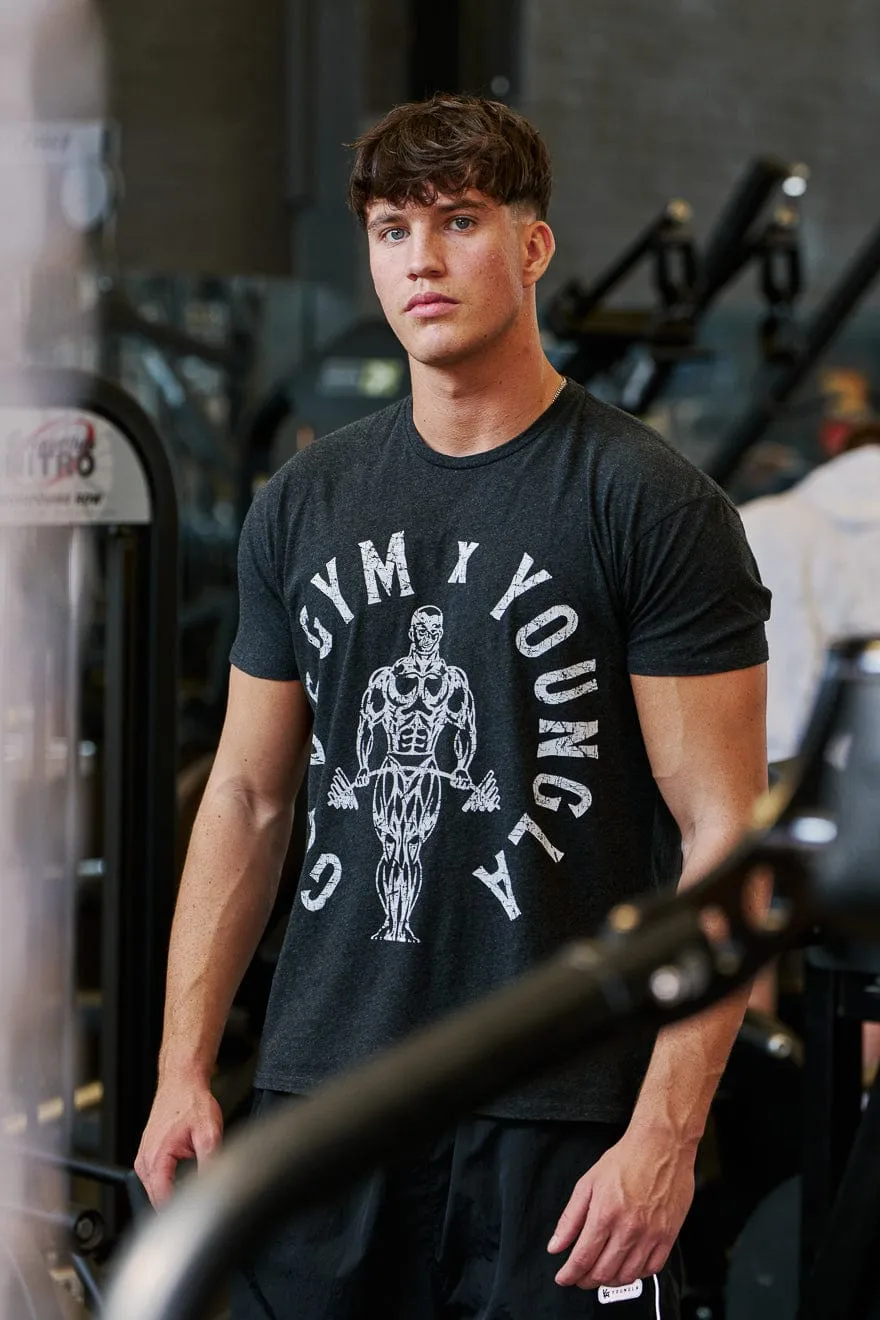4206 - Gold's Gym Heather Tees sold by YoungLA product image thumbnail 5