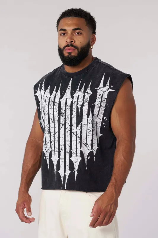 3021 - Revenge Crop Cut-Offs made by YoungLA