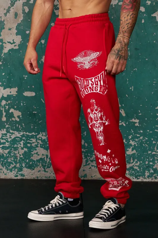2143 - Golds Gym Immortal Joggers made by YoungLA