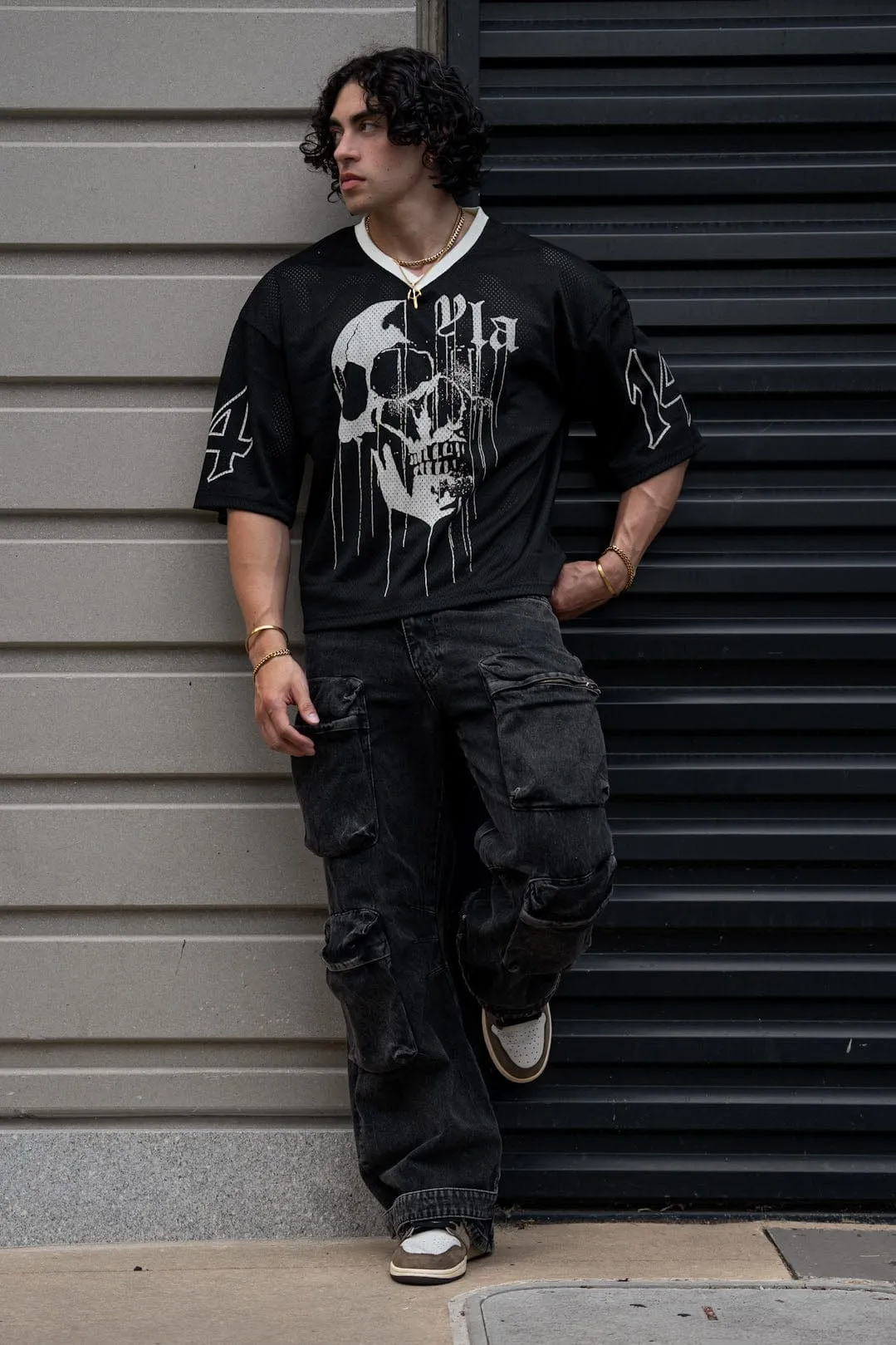 4015 - Drippy Skull Jersey sold by YoungLA product image thumbnail 5
