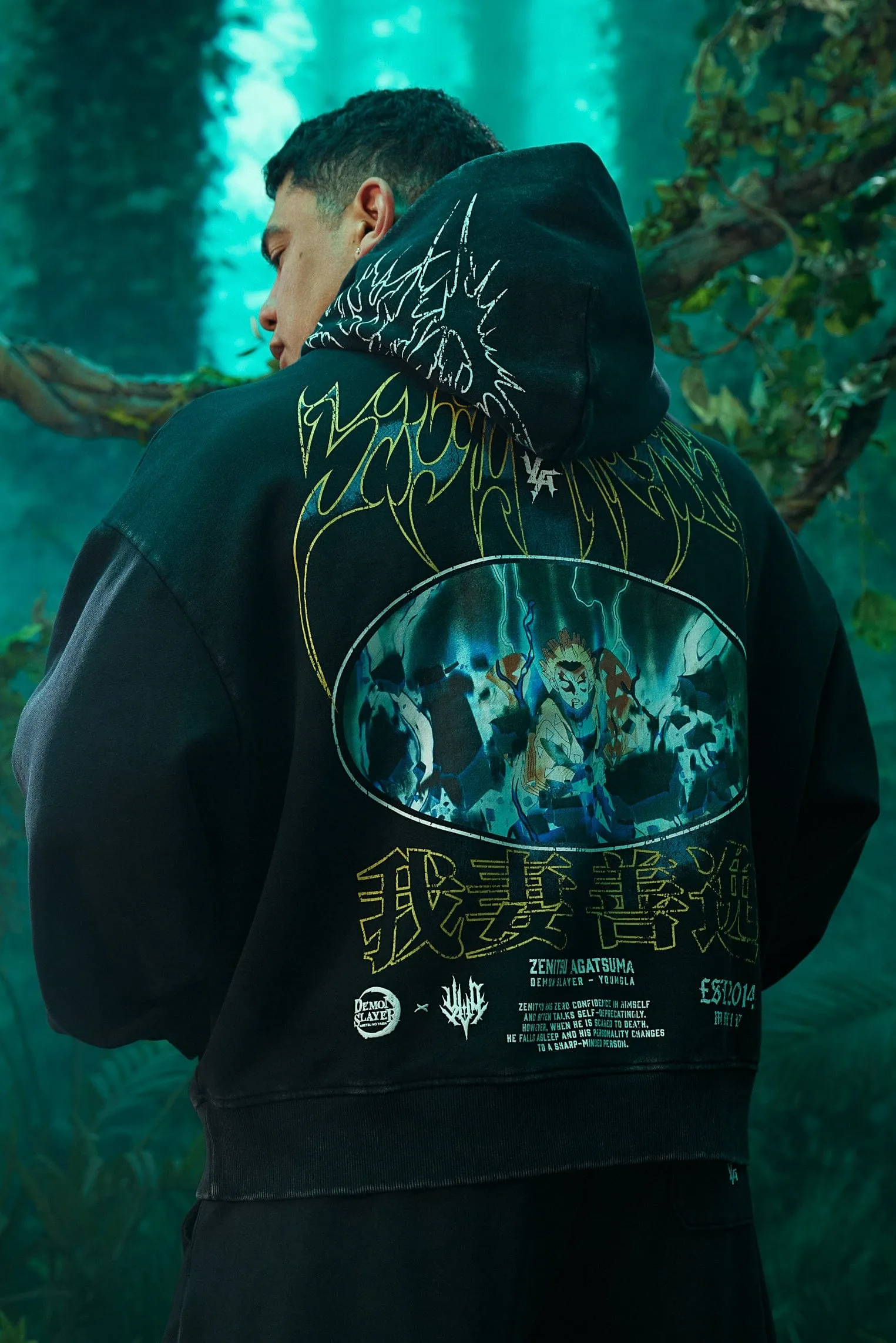 5068 - Demon Slayer: Kimetsu no Yaiba - Hoodies sold by YoungLA product image thumbnail 3