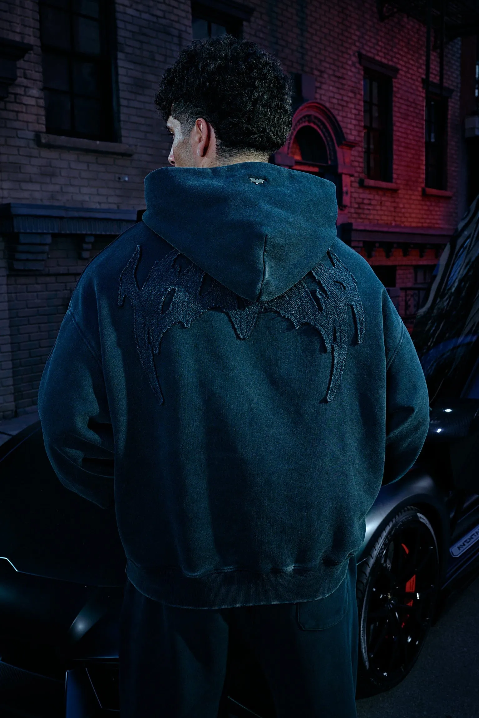5173 - Batman Stealth Hoodies sold by YoungLA product image thumbnail 4