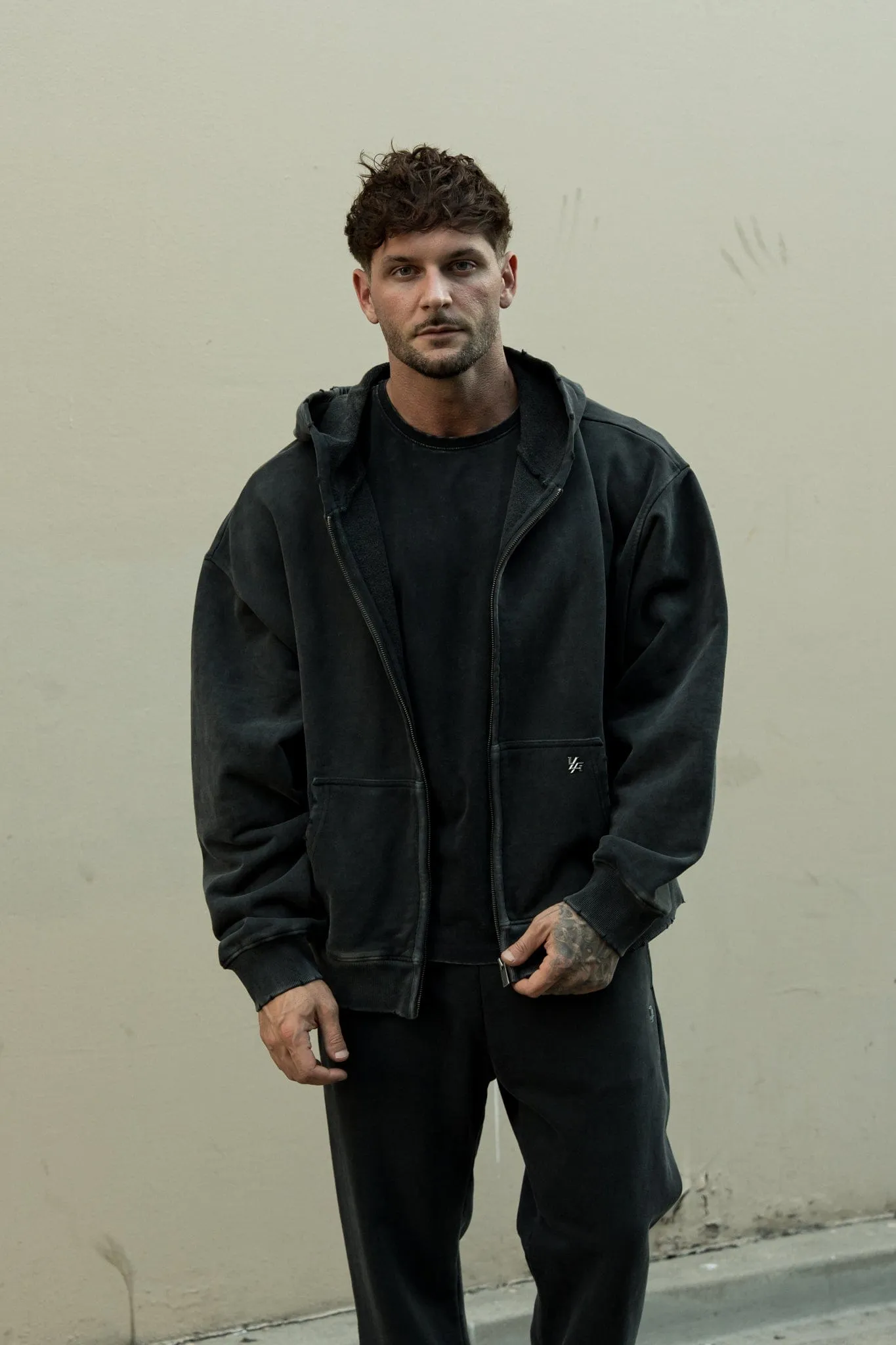 5102 - Elevated Essentials - Zip-Ups sold by YoungLA product image thumbnail 3