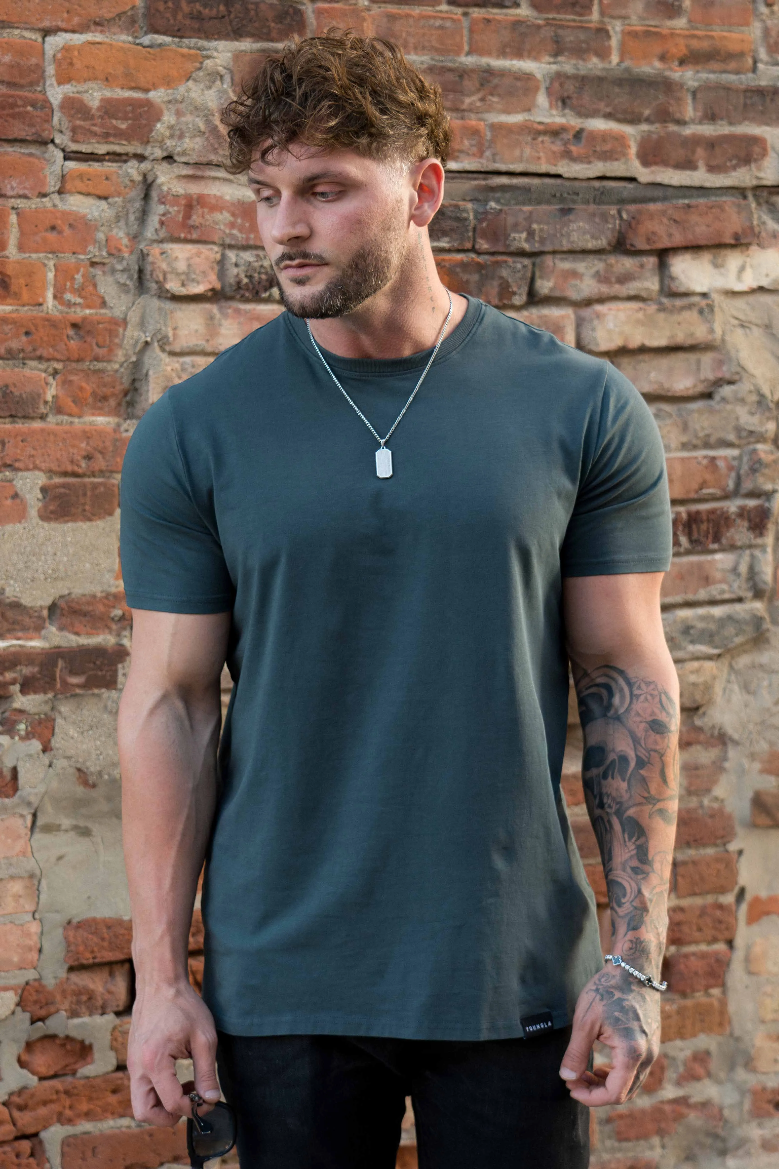 4023 - Perfect Tee Straight Bottom 2.0 sold by YoungLA