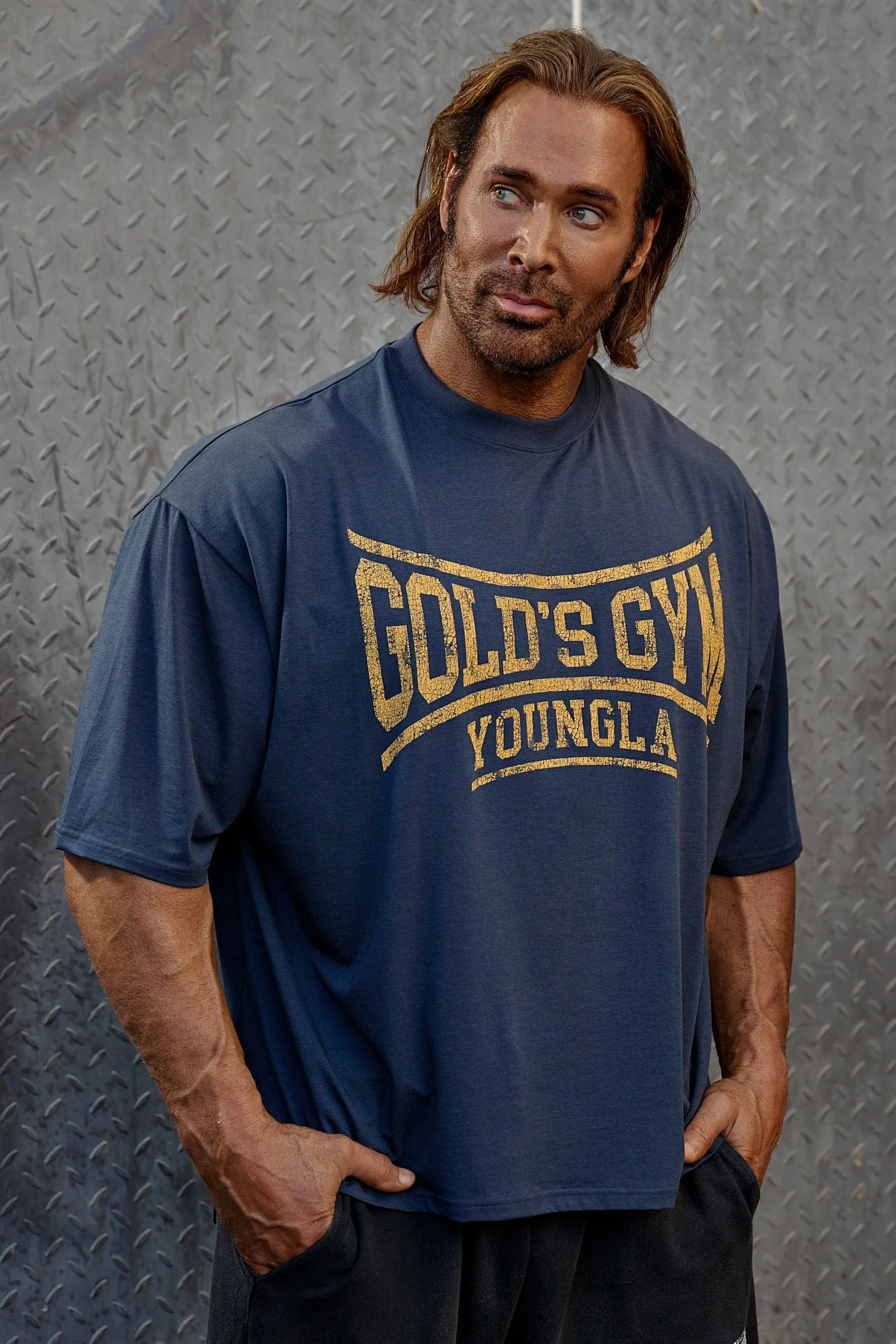 4248 - Gold's Iron Legacy Huge Tees sold by YoungLA product image thumbnail 3