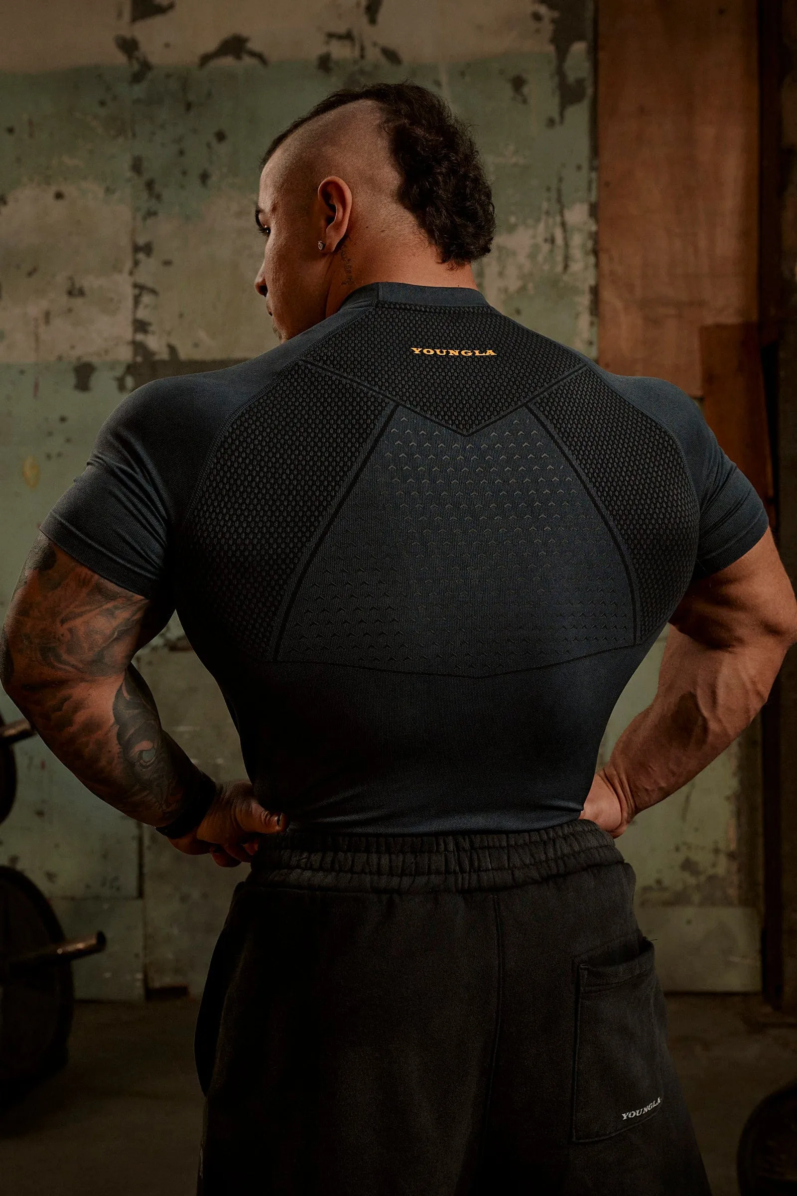 4286 - Gold's Iron Legacy Compression Tees sold by YoungLA product image thumbnail 4