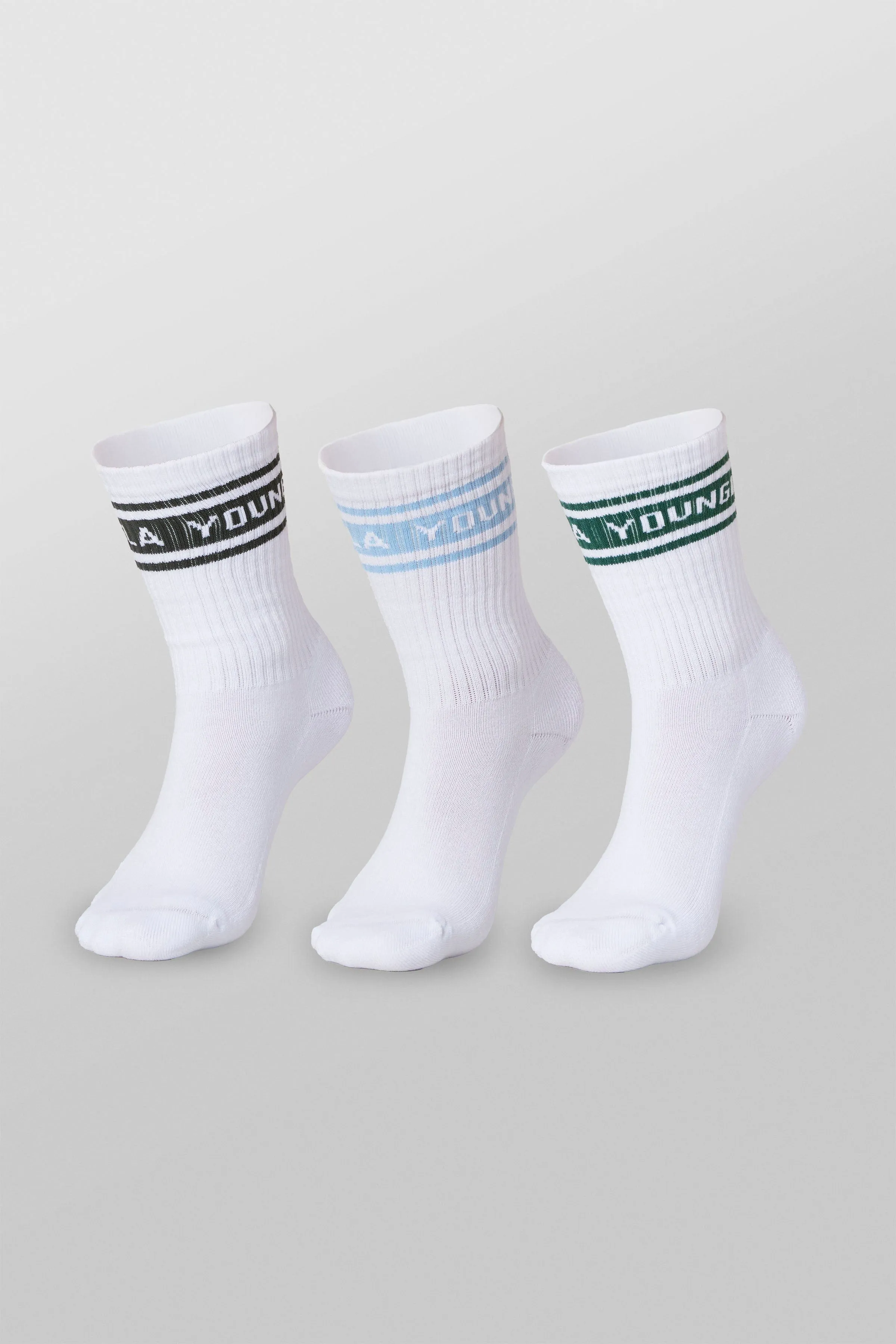 W638 - Elevate crew socks sold by YoungLA