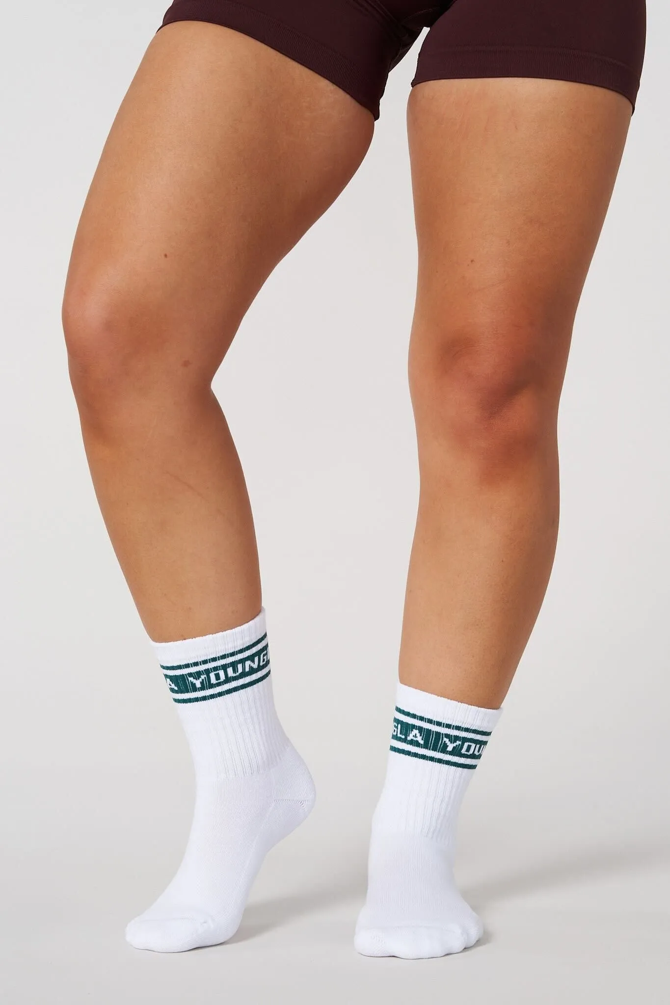 W638 - Elevate crew socks sold by YoungLA product image thumbnail 3