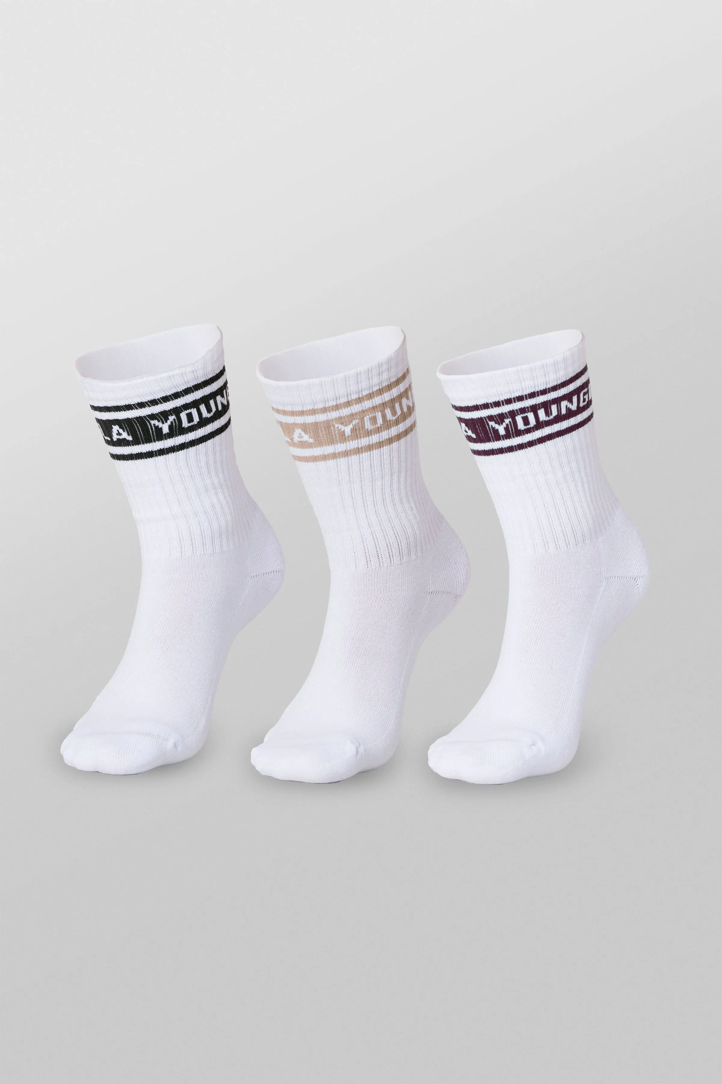 W638 - Elevate crew socks sold by YoungLA product image thumbnail 2