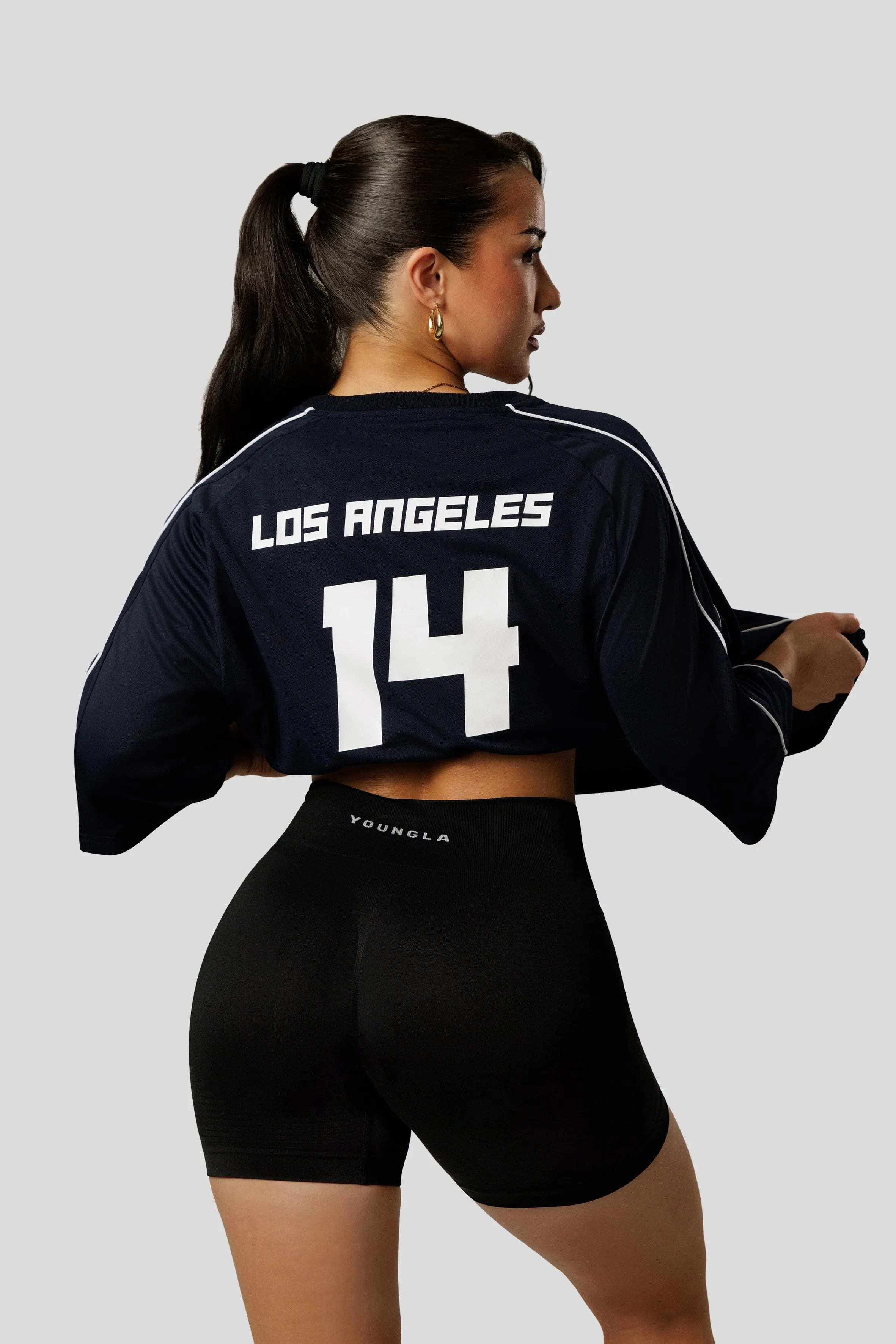 W4329 Oversized Soccer Jersey sold by YoungLA product image thumbnail 2