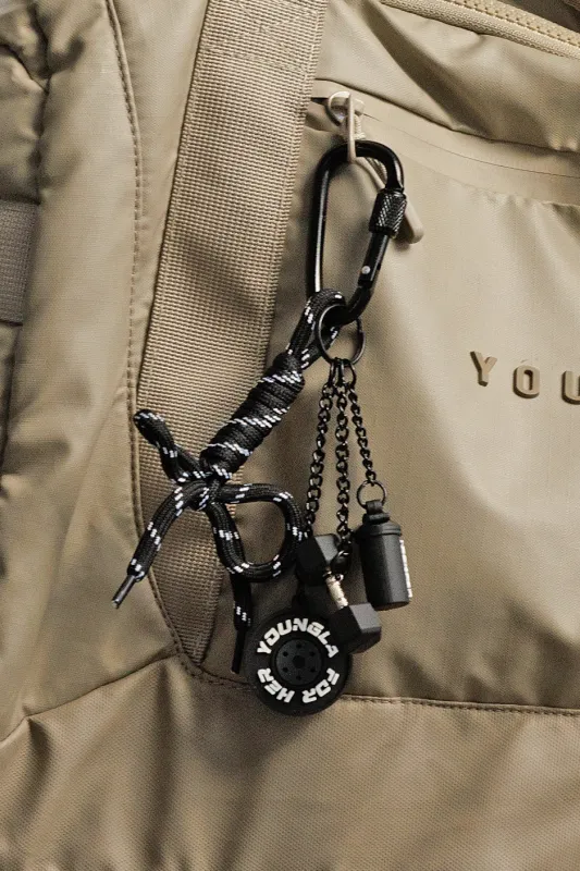 W6118 Gym Keychain made by YoungLA