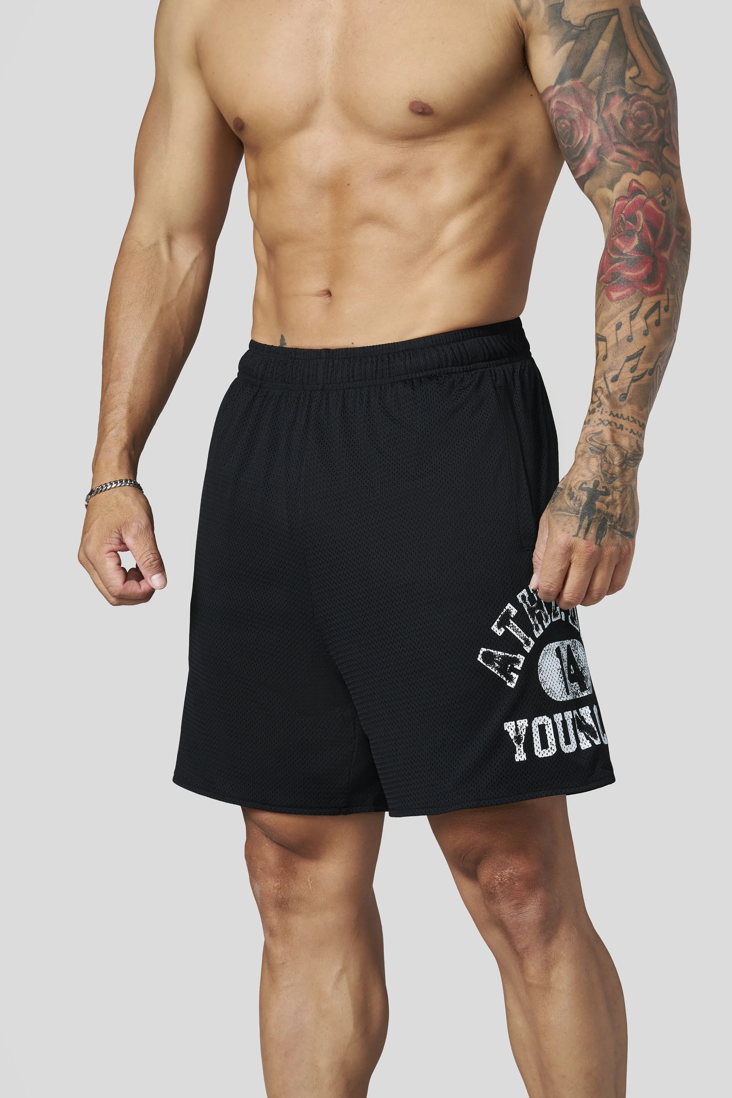 1069 - Golden Era Mesh Shorts sold by YoungLA product image thumbnail 4