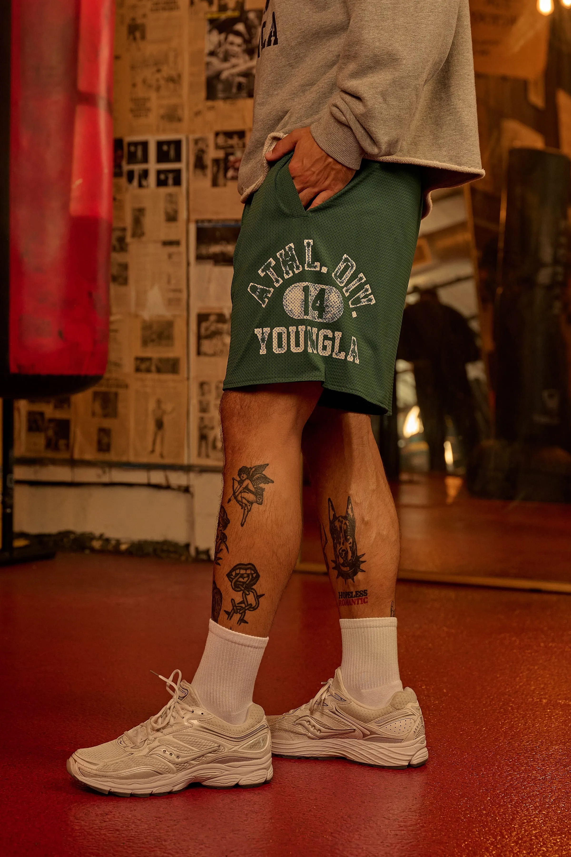 1069 - Golden Era Mesh Shorts sold by YoungLA product image thumbnail 3