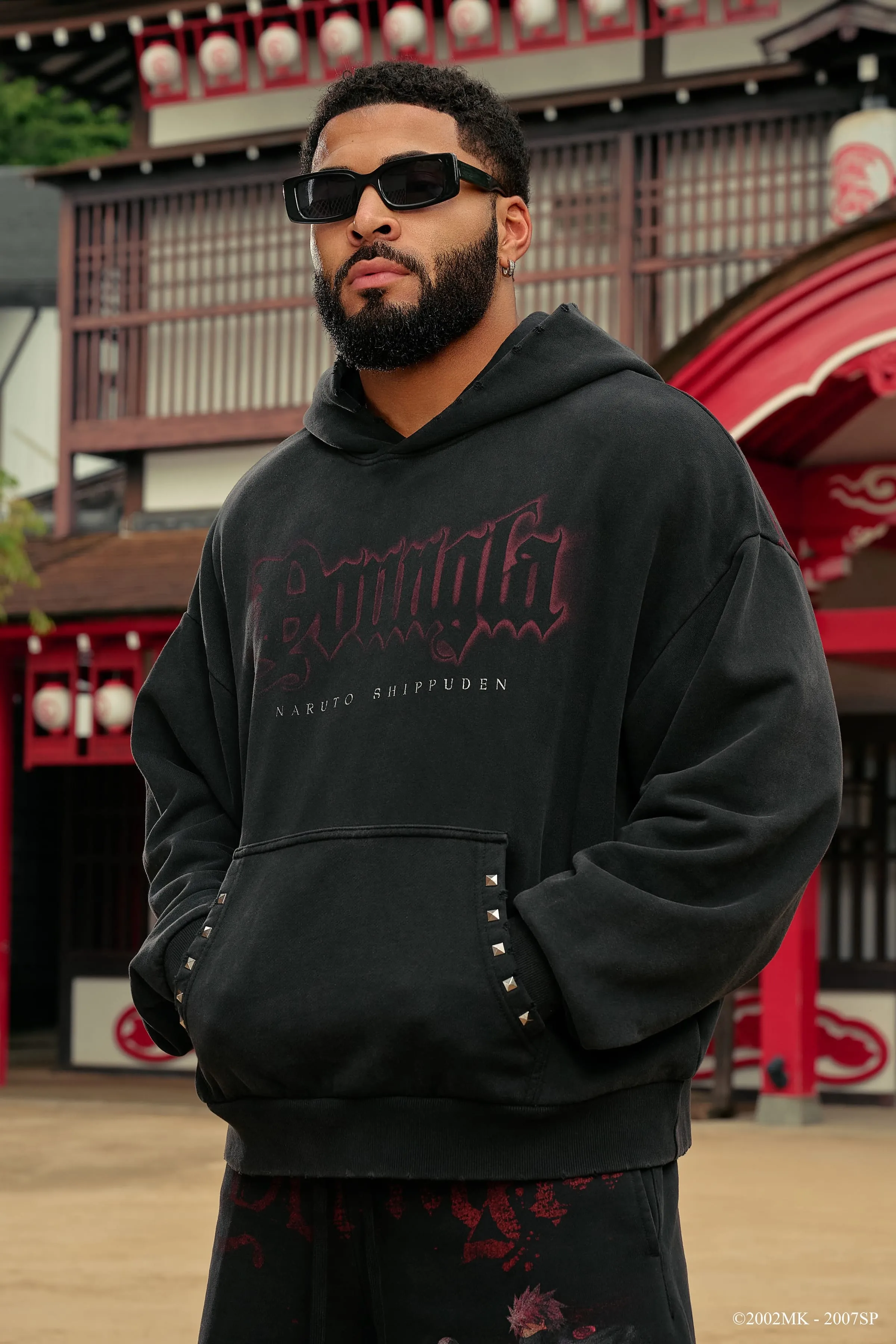 5083 - Naruto Stud Artwork Hoodies sold by YoungLA product image thumbnail 3