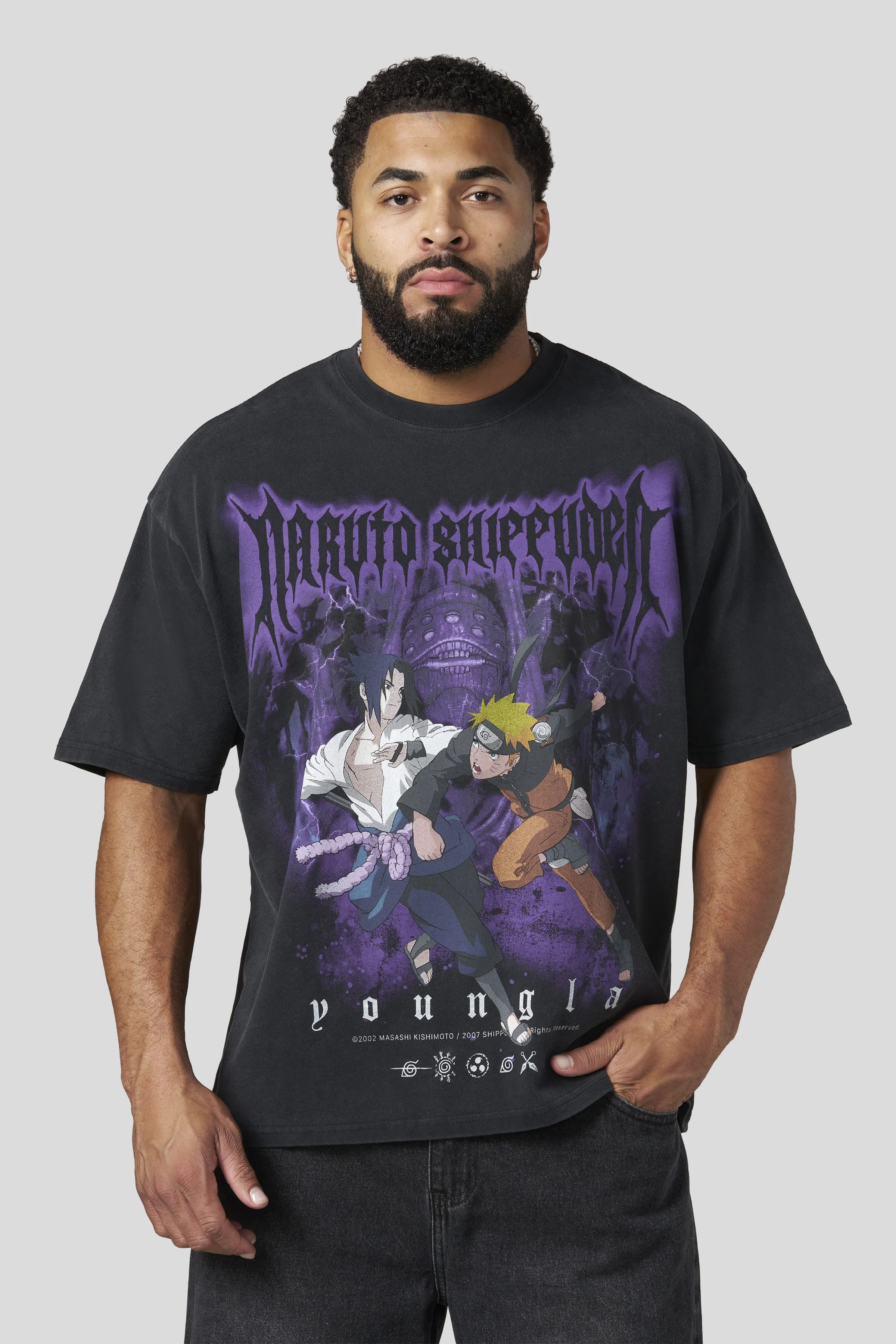 4319 - Naruto Artwork Tees sold by YoungLA product image thumbnail 3