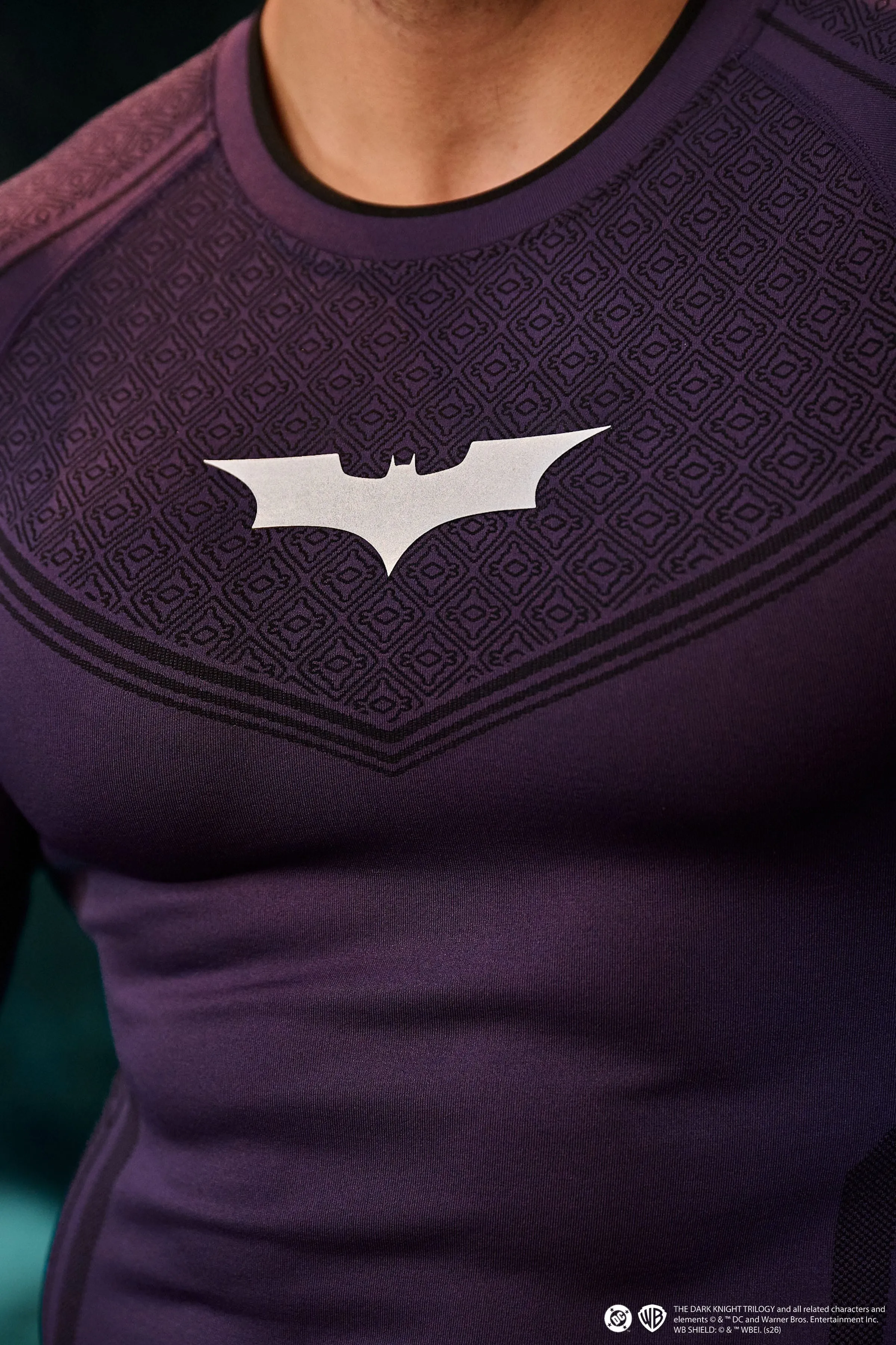8004 - Batman Compression Longsleeves - Purple Limited Edition - August 27th sold by YoungLA product image thumbnail 3