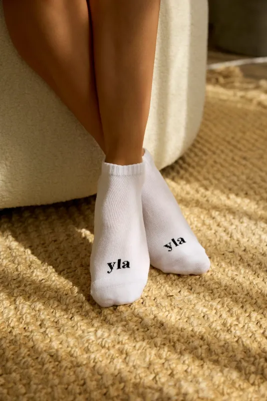 W635 Staple Ankle socks (3 Pack) made by YoungLA