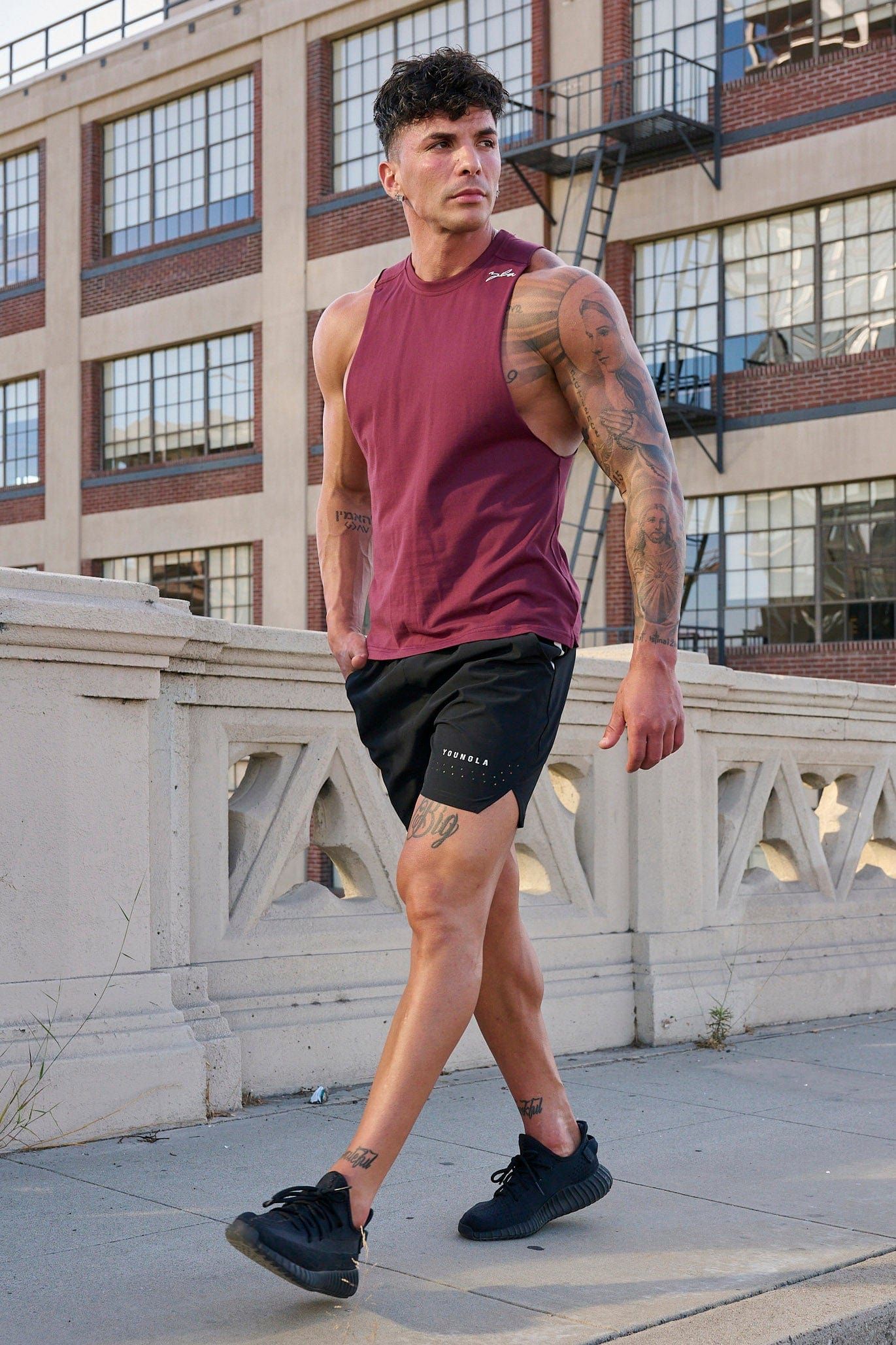 338 Offset Delt Tanks sold by YoungLA product image thumbnail 3