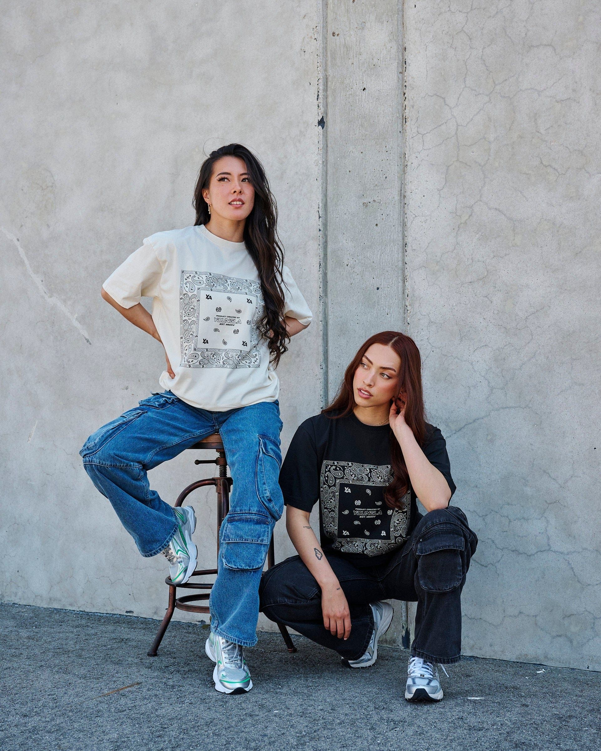 W448 Bandana Tee - May 17 sold by YoungLA product image thumbnail 4