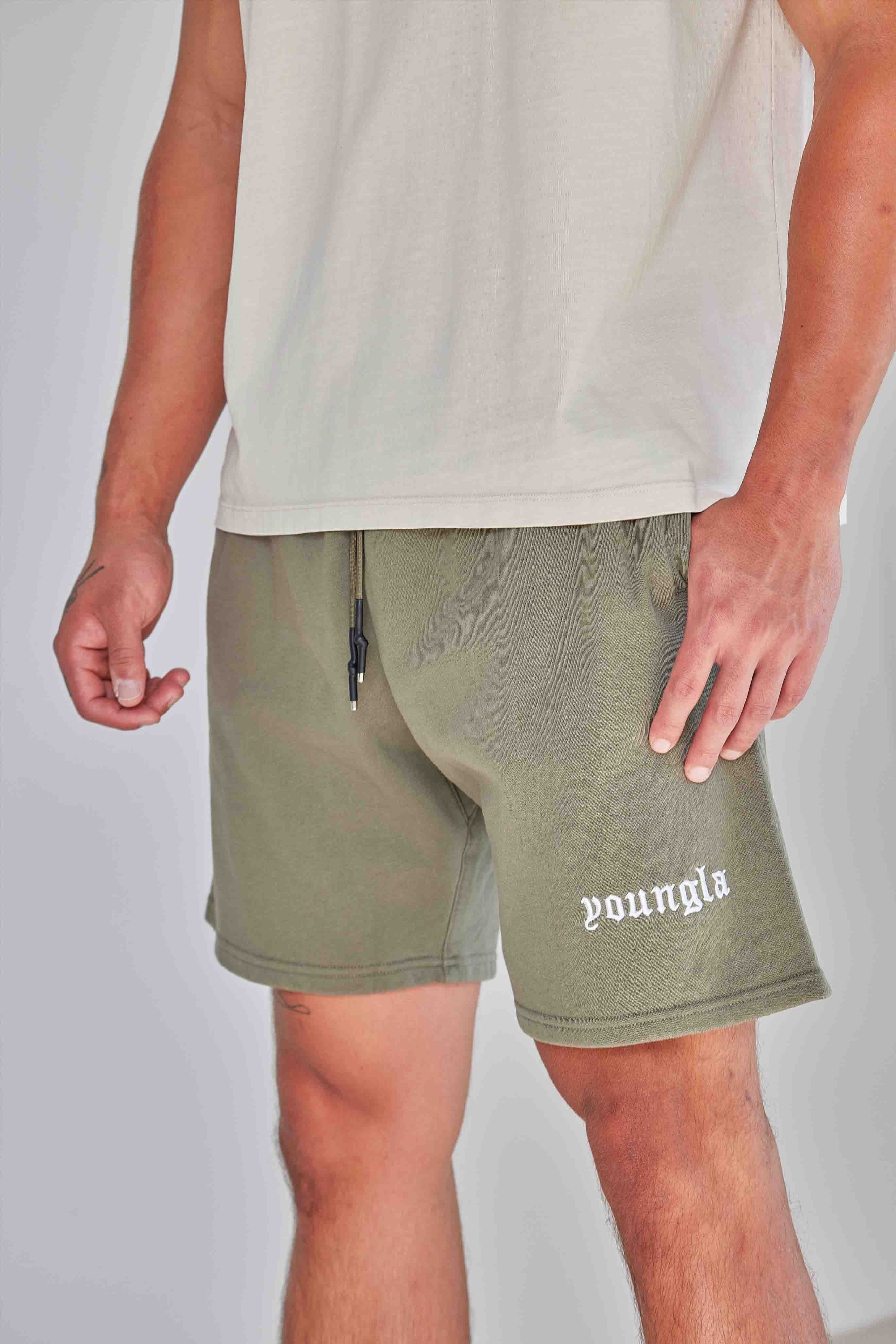 112 - Baggy Sweat Shorts sold by YoungLA product image thumbnail 4