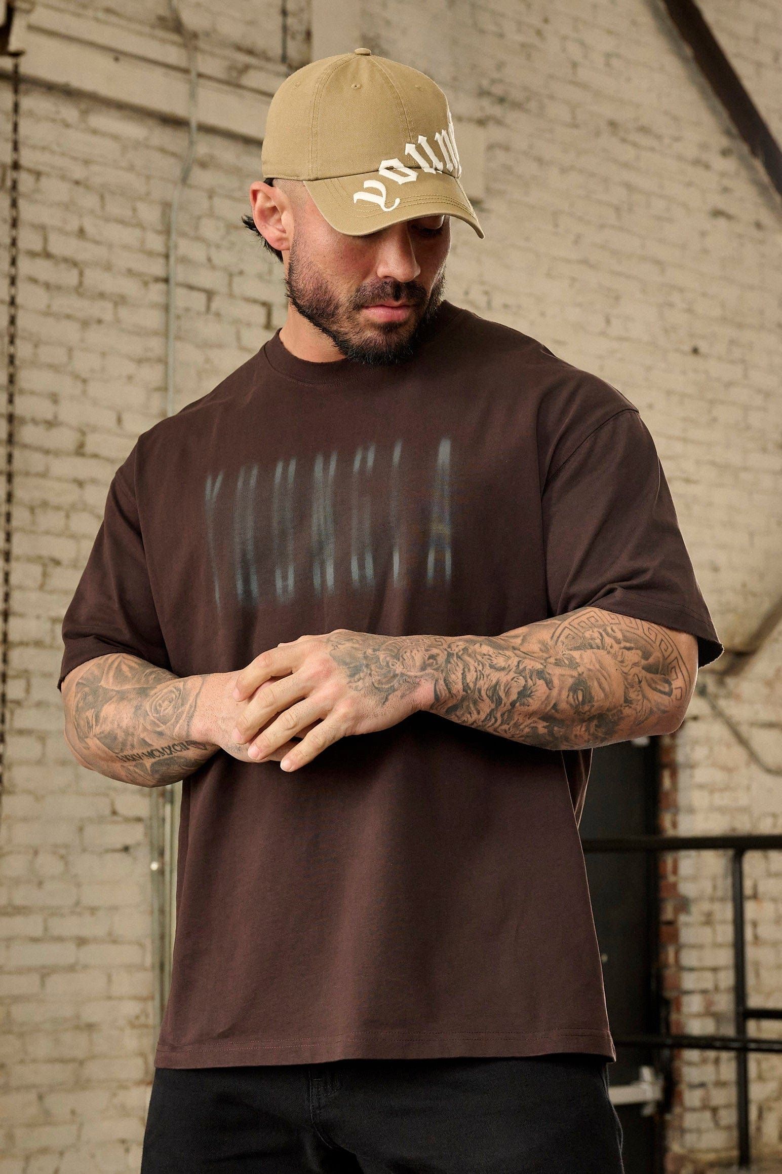 4075 - Blurry Heavyweight Tee sold by YoungLA product image thumbnail 2