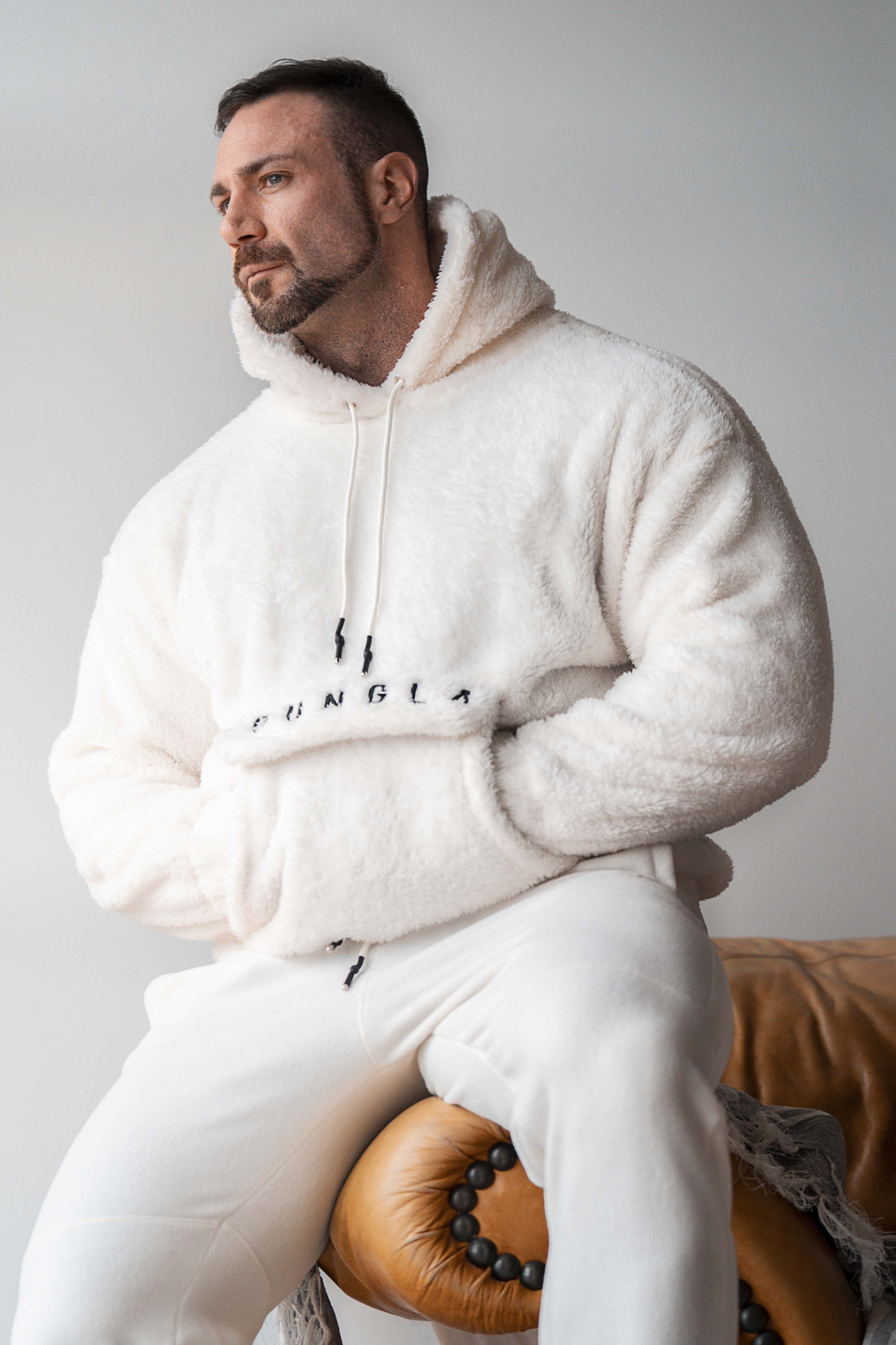 538 Kangaroo Teddy Fleece Hoodies sold by YoungLA product image thumbnail 2