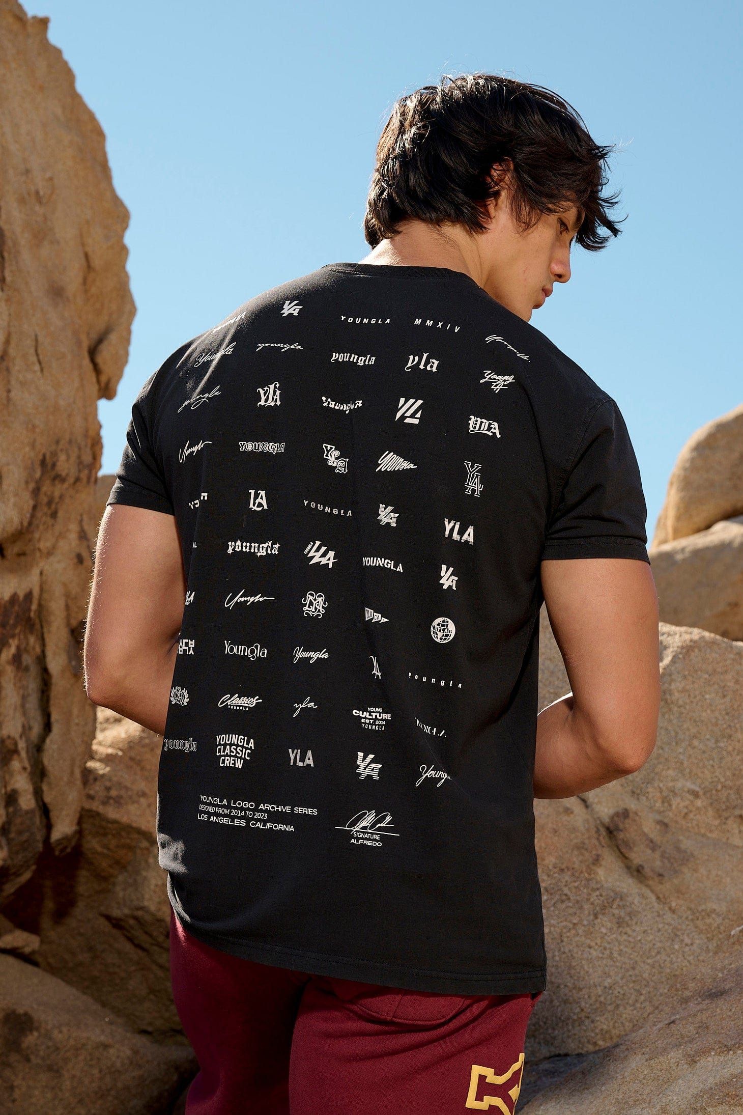 483 - Archives Tee sold by YoungLA product image thumbnail 5