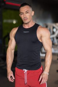 343 - SuperVillain Compression Tanks sold by YoungLA