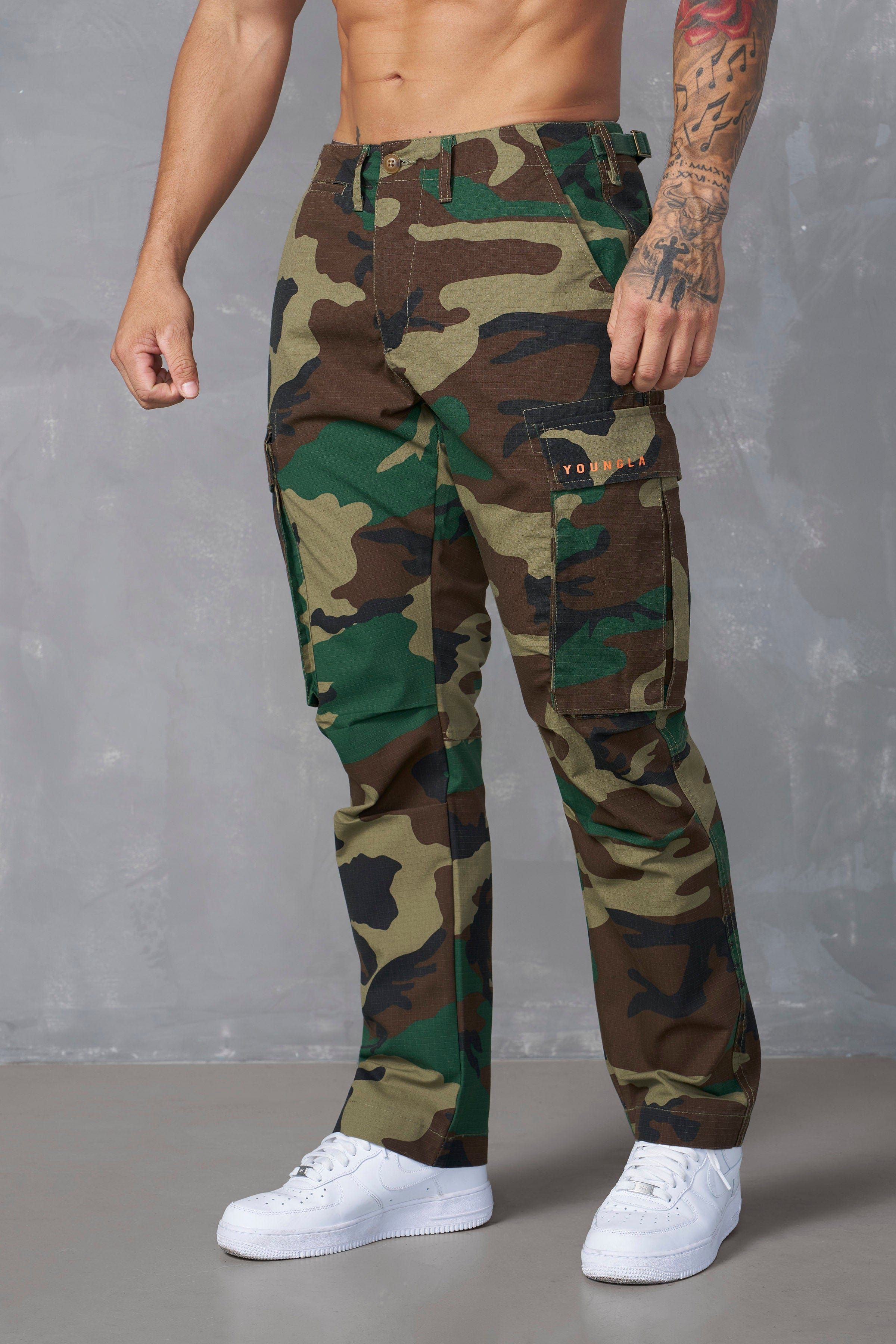 602 - Camo Tactical Cargos sold by YoungLA product image thumbnail 2