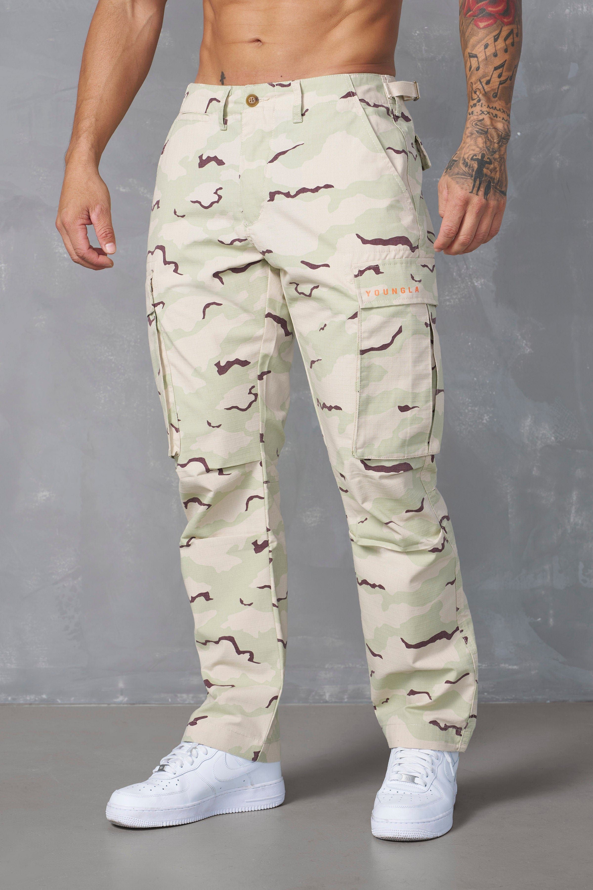 602 - Camo Tactical Cargos sold by YoungLA product image thumbnail 3
