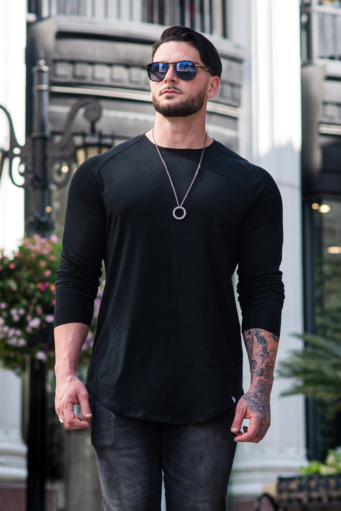 410 PERFECT RAGLAN LONG SLEEVE SHIRTS sold by YoungLA product image thumbnail 5
