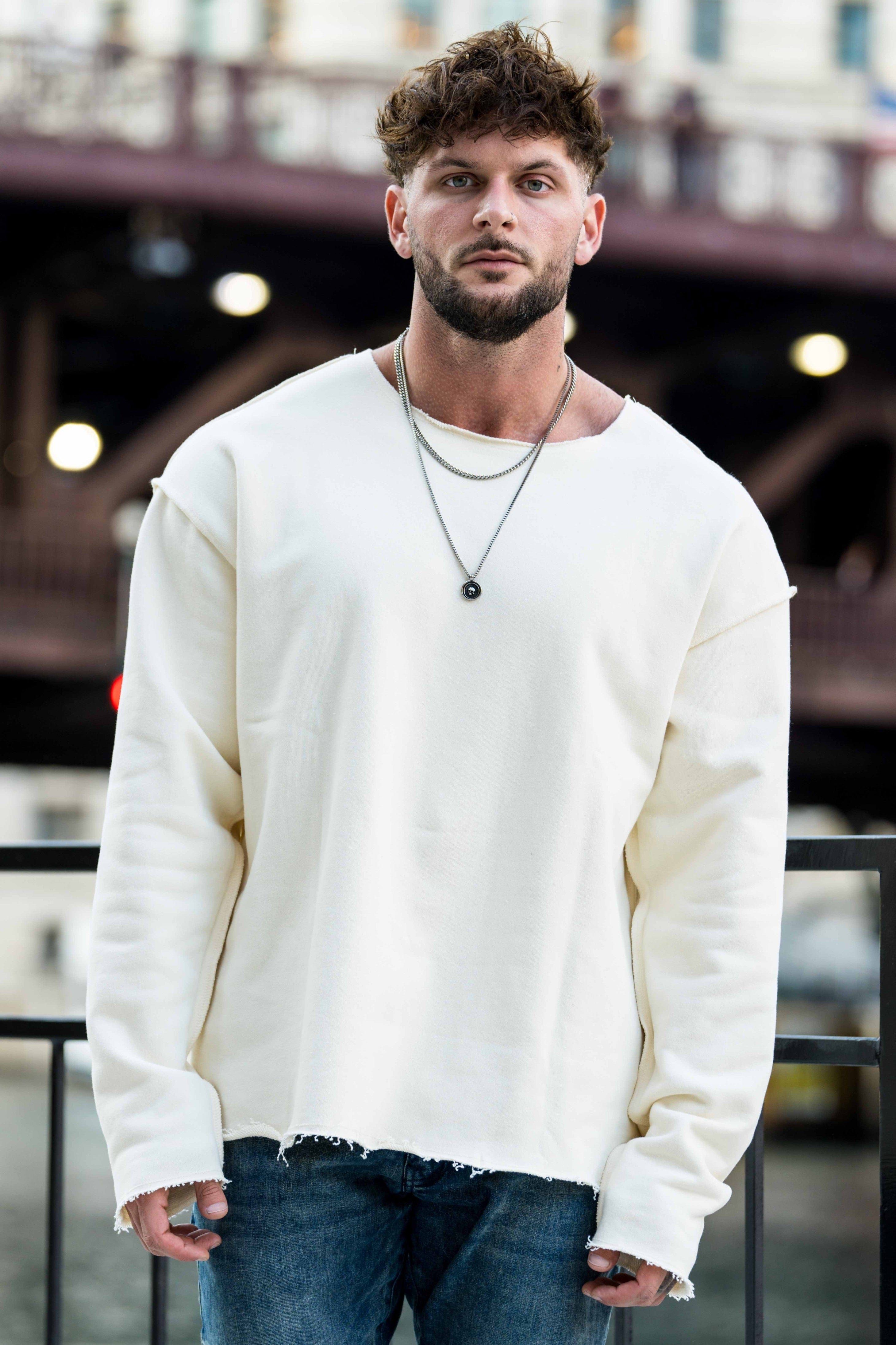 816 Terry Raw Cut Reversible Longsleeves sold by YoungLA product image thumbnail 2