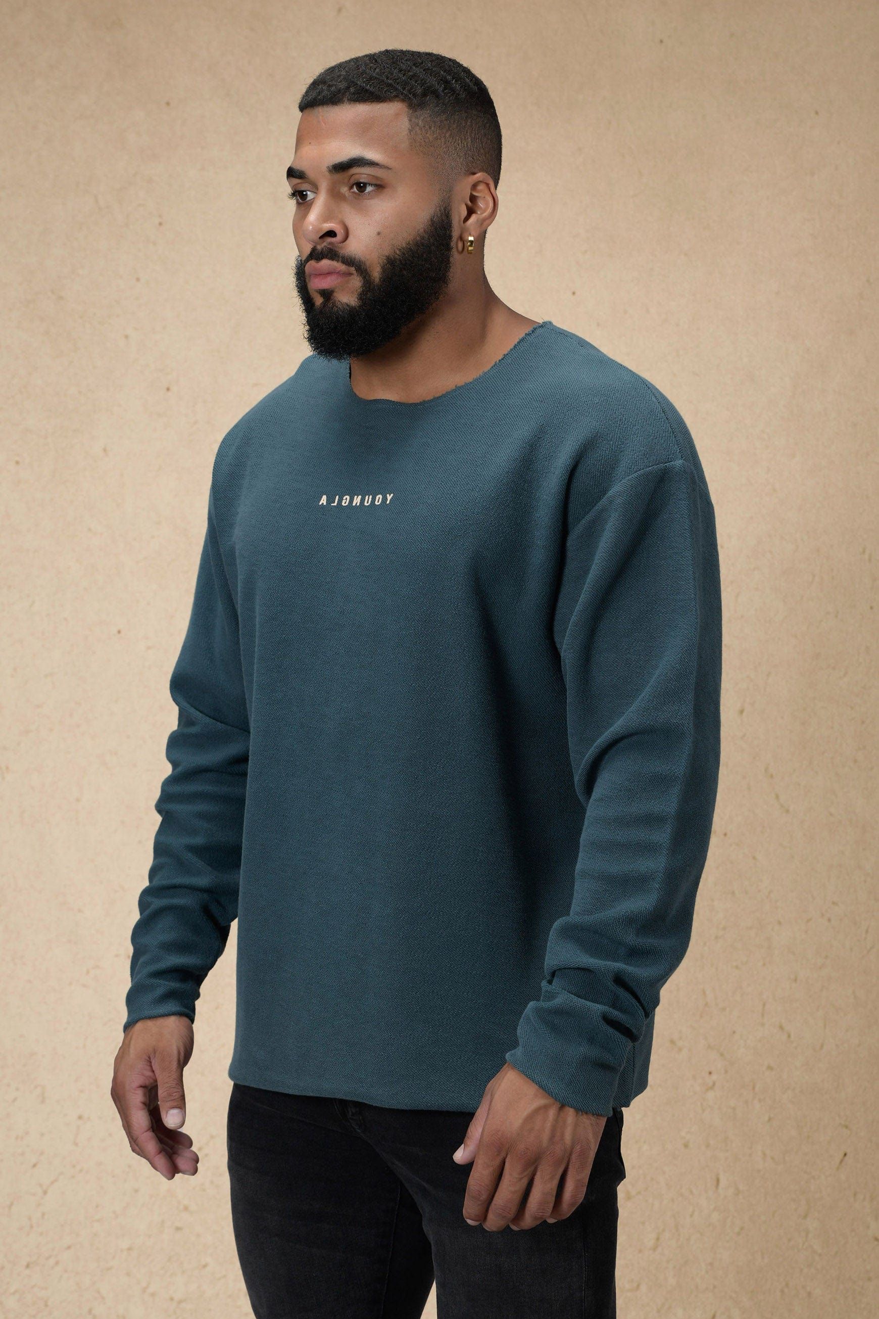 816 Terry Raw Cut Reversible Longsleeves sold by YoungLA product image thumbnail 8