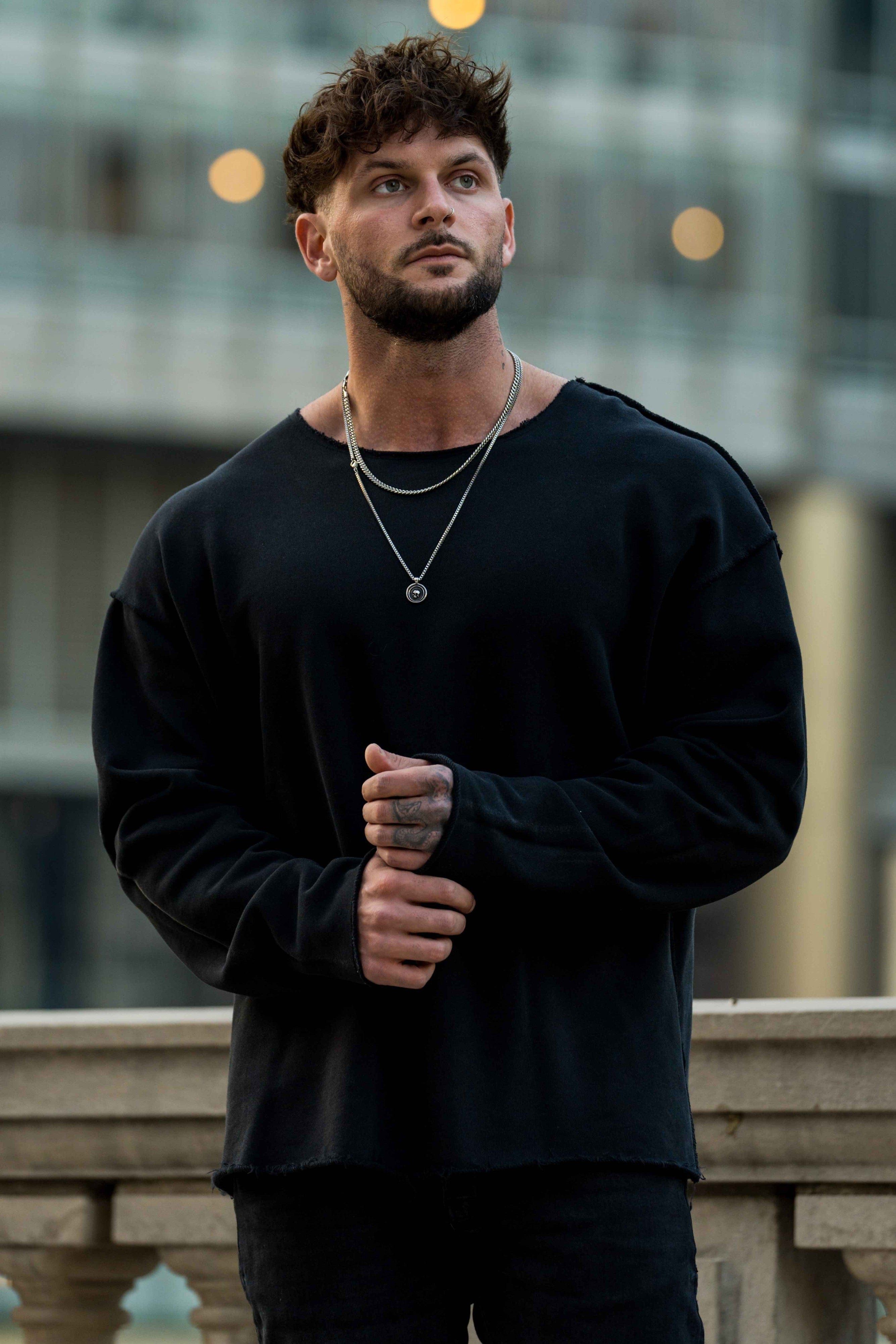 816 Terry Raw Cut Reversible Longsleeves sold by YoungLA product image thumbnail 5