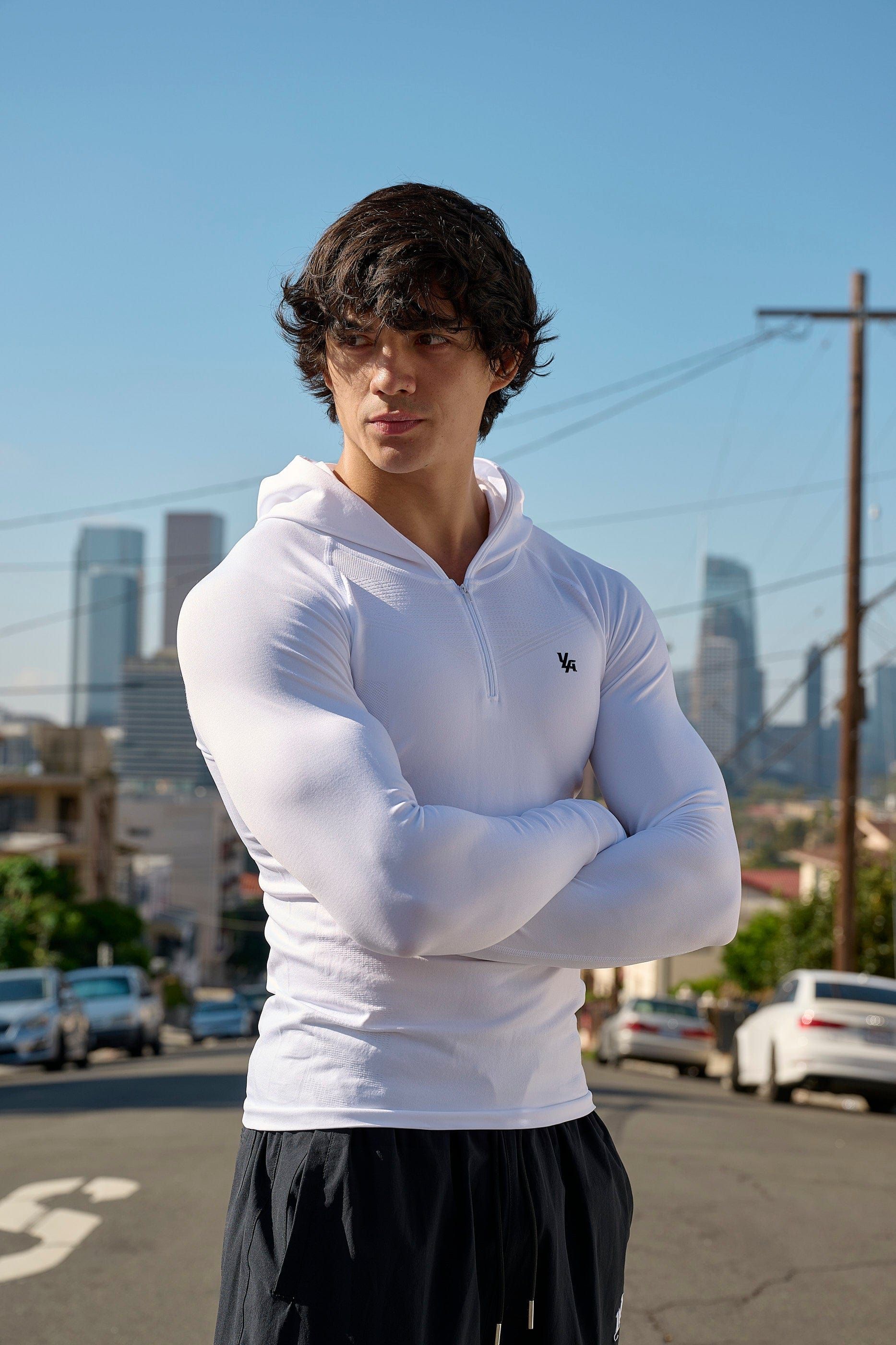 832 - SuperVillain Compression Hoodies sold by YoungLA product image thumbnail 3