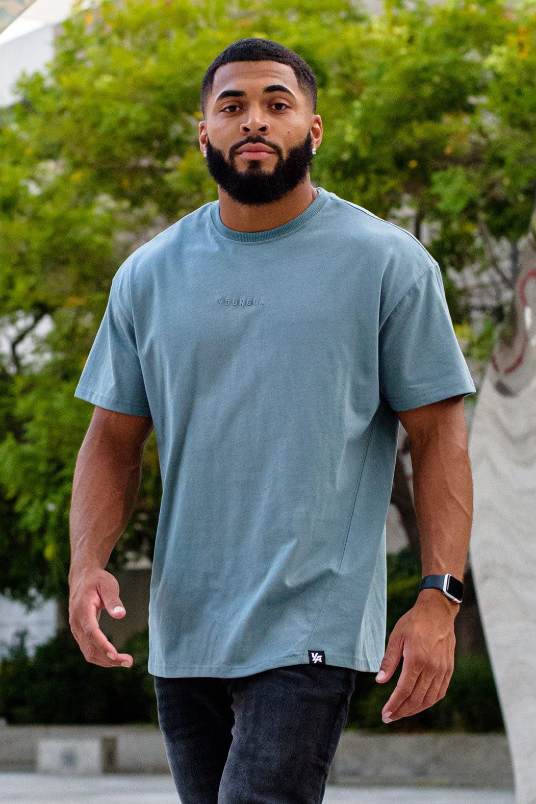 407 Excellence Oversized Tee sold by YoungLA product image thumbnail 5