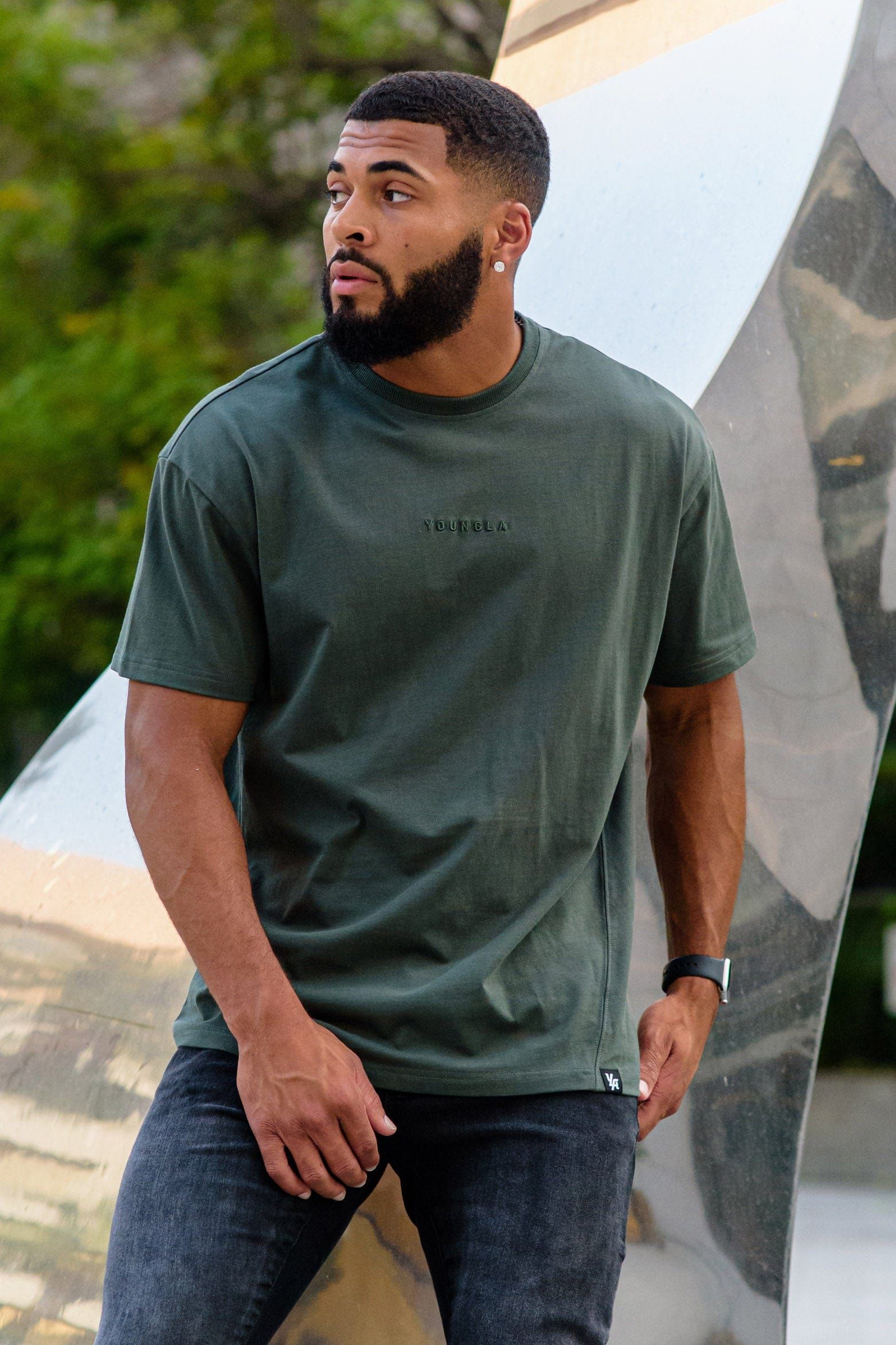 407 Excellence Oversized Tee sold by YoungLA product image thumbnail 7