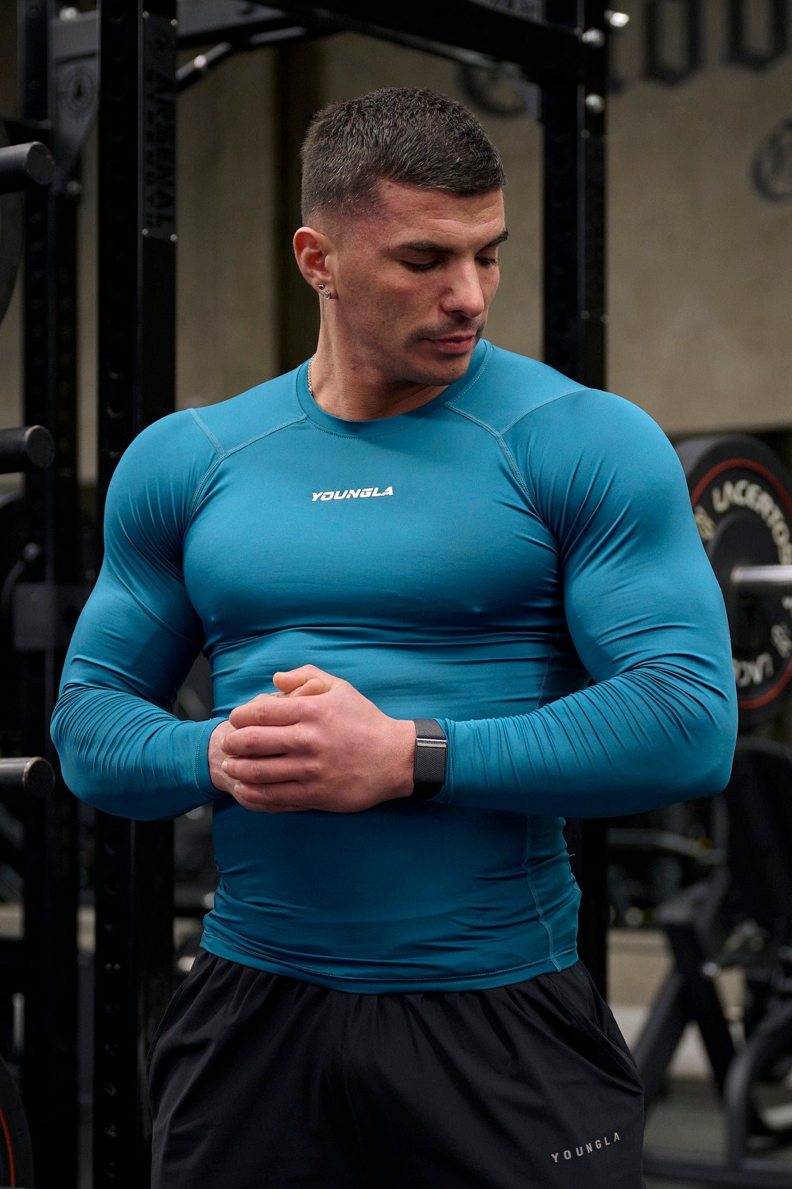 830 - FlexFit Compression Longsleeves sold by YoungLA product image thumbnail 3