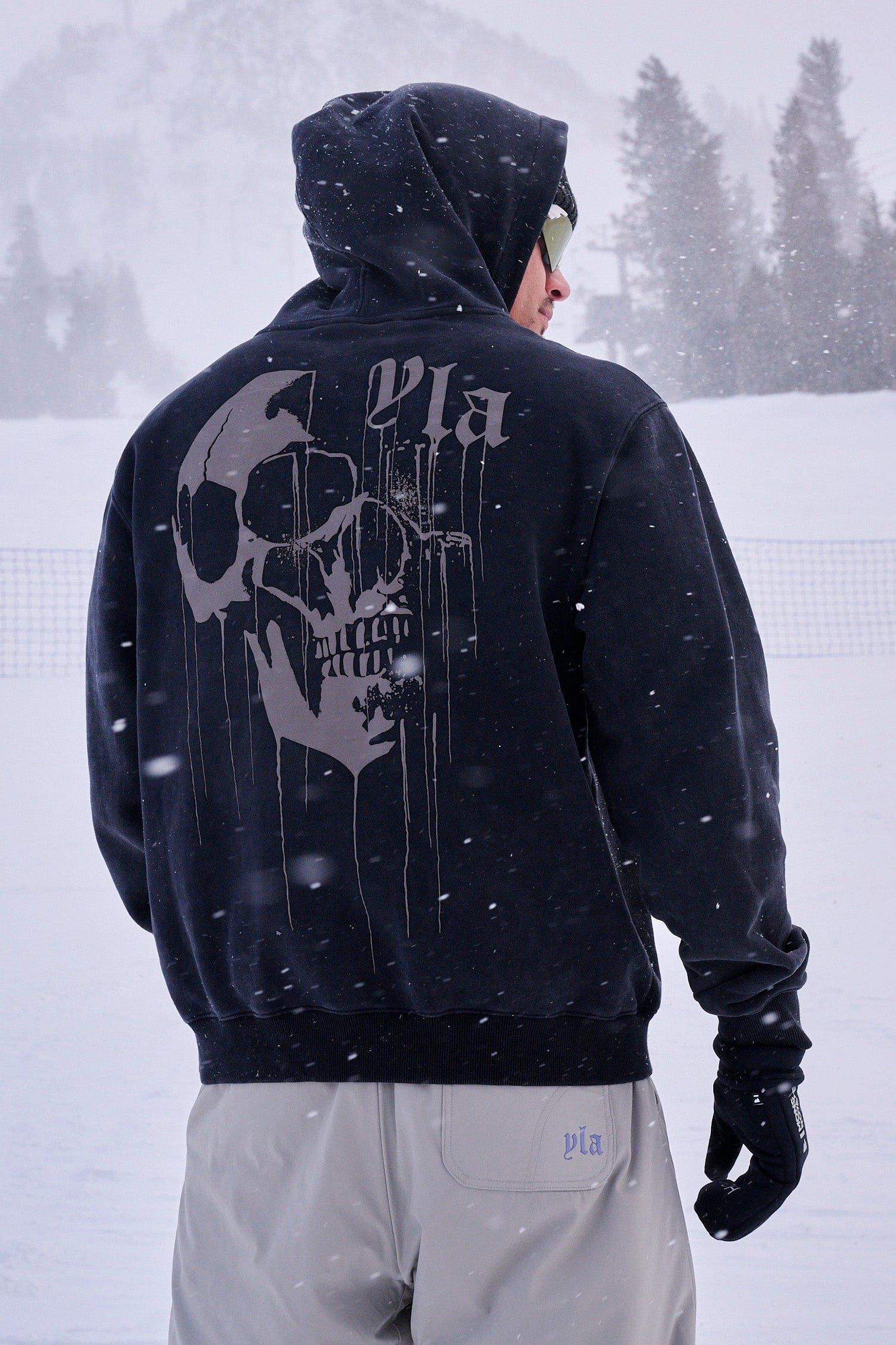 551 - Drippy Skull Hoodie | Parallel