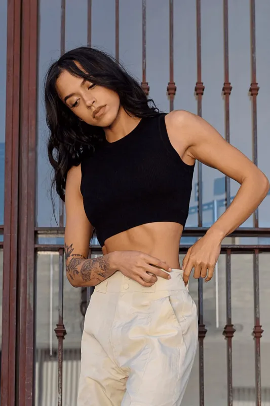 W317 Knit Tank sold by YoungLA